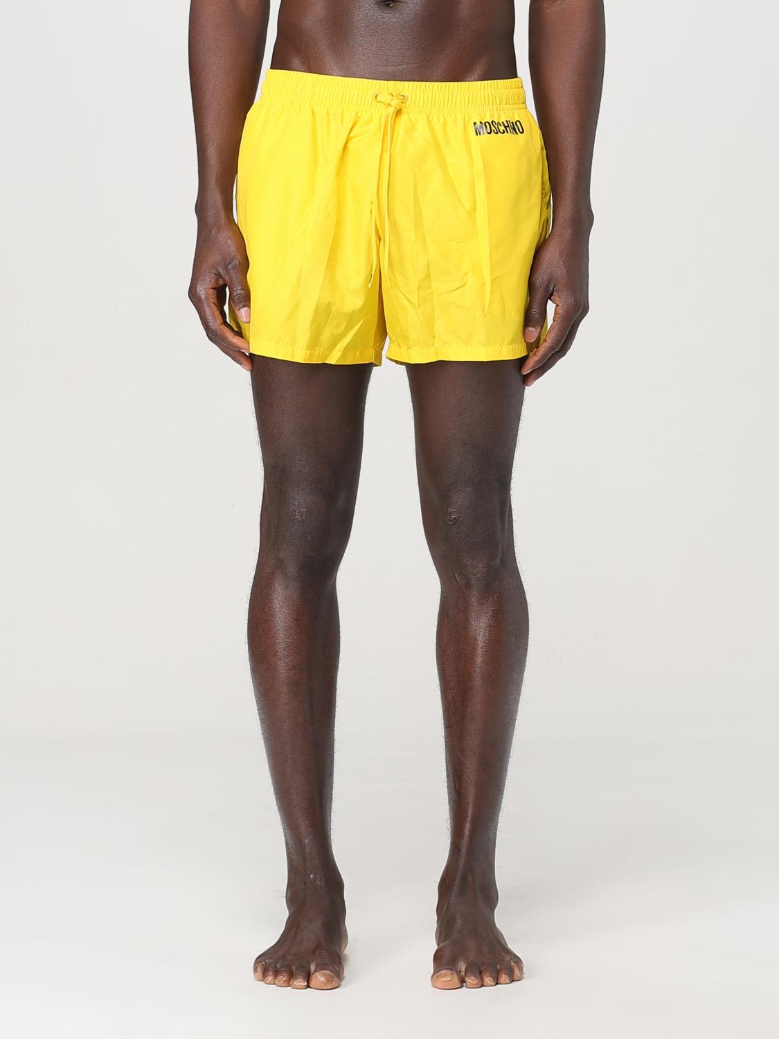 Moschino Swim Boxer Smiley® In Yellow