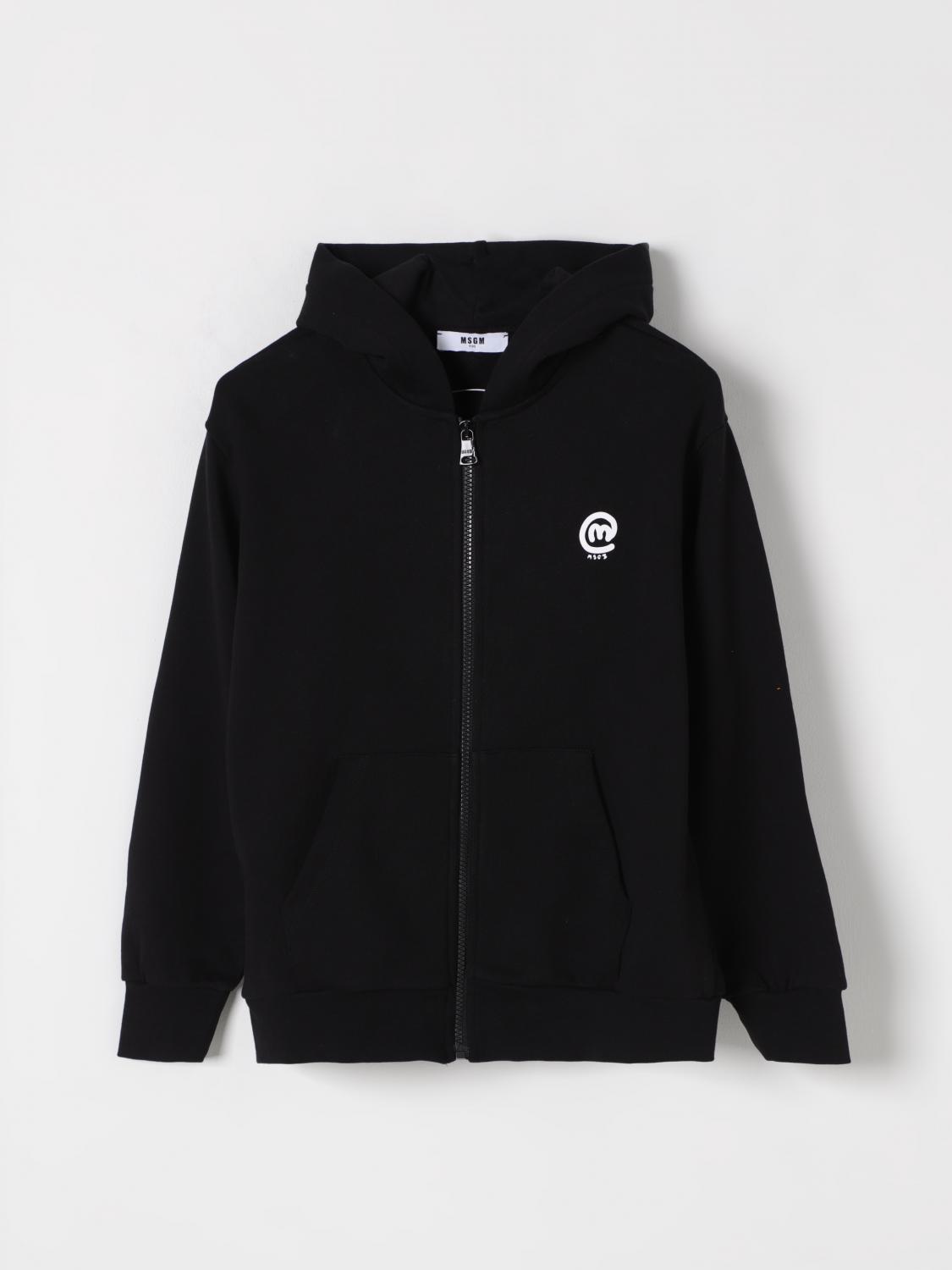 Msgm Sweater Kids Kids Color Black In Black