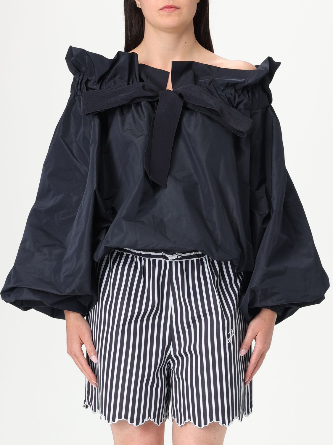 Patou Top  Woman Color Blue
