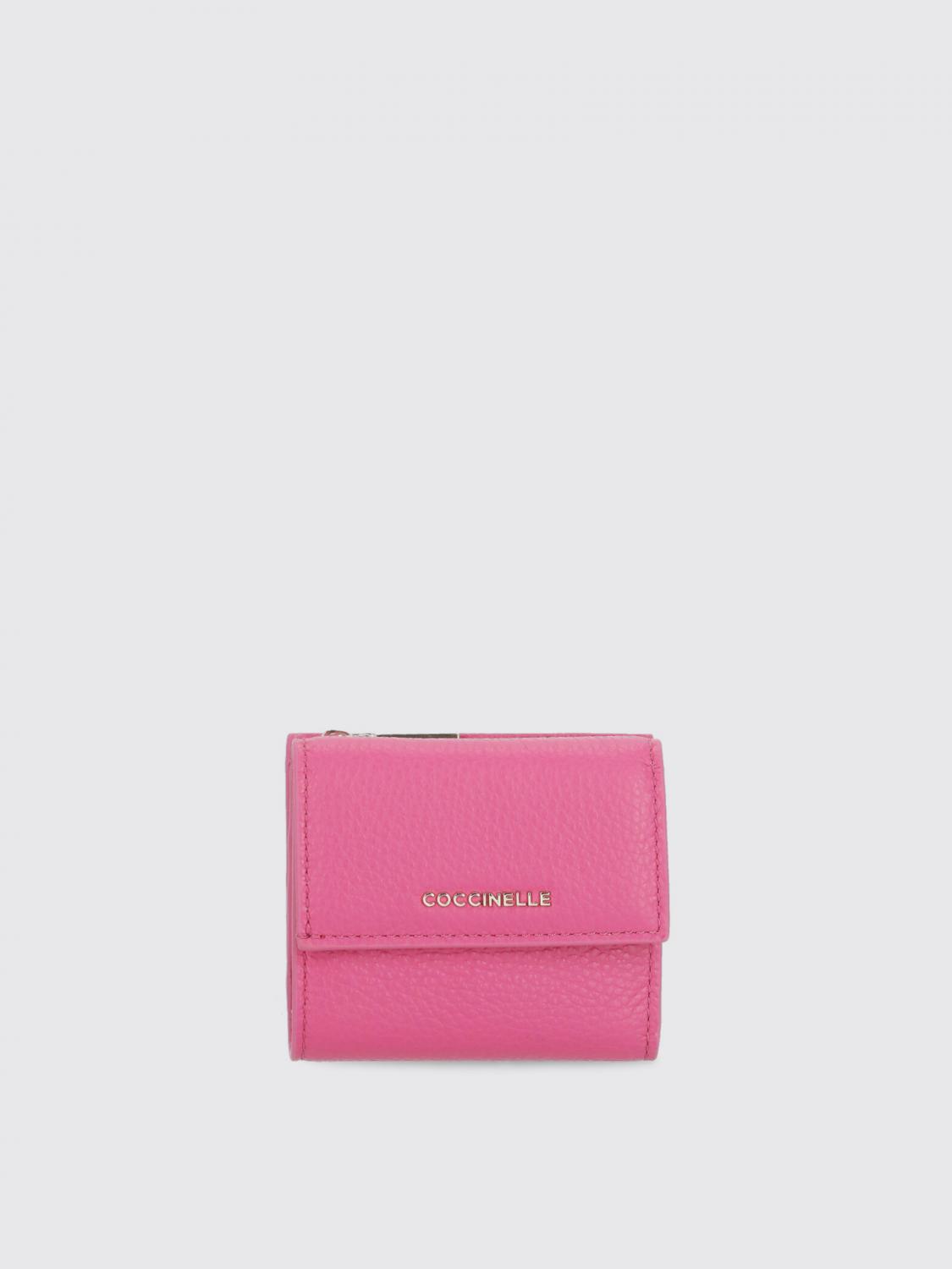 Coccinelle Wallet Woman Color Fuchsia In Fuchsia