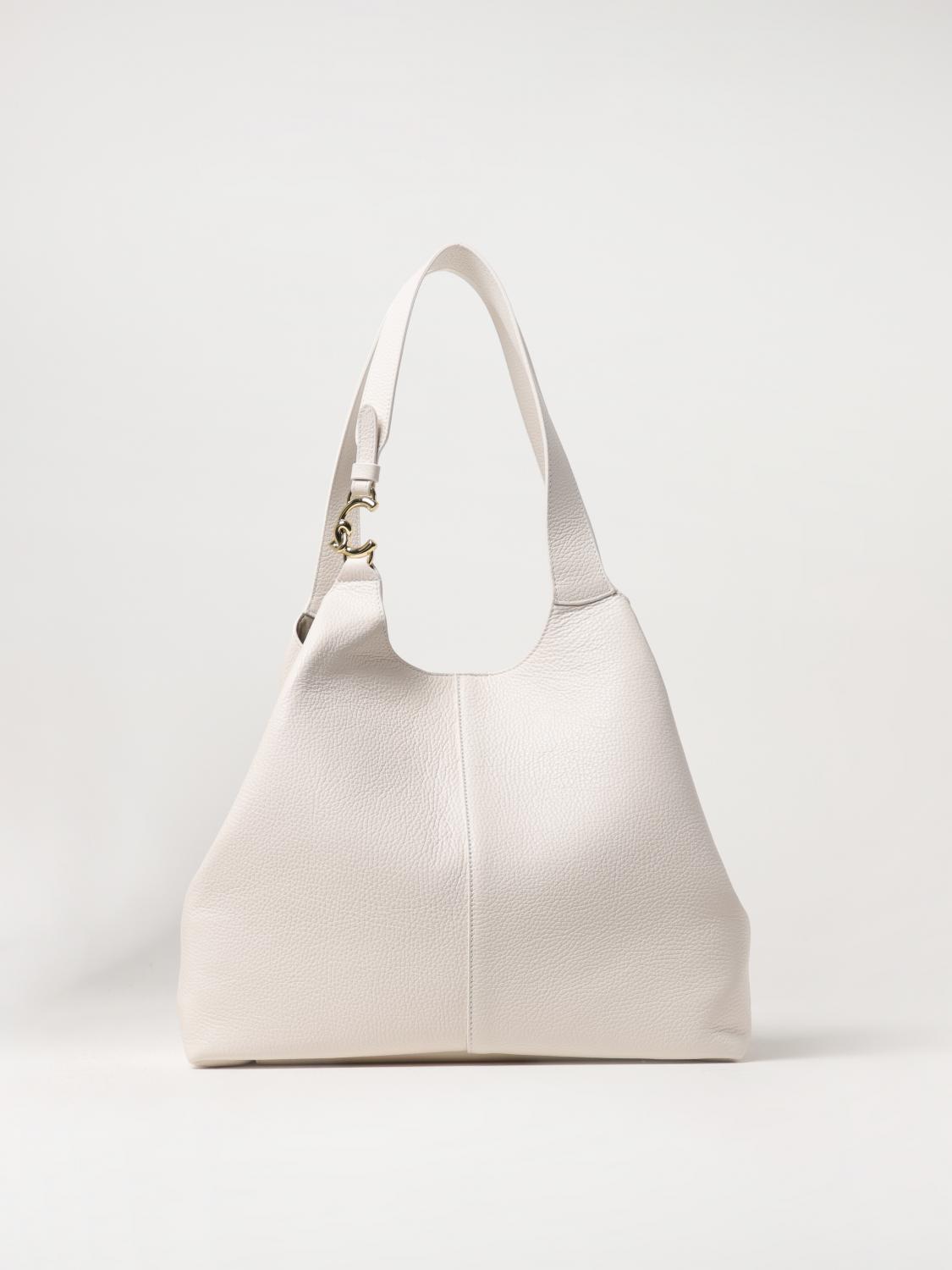Coccinelle Shoulder Bag  Woman Color White In White