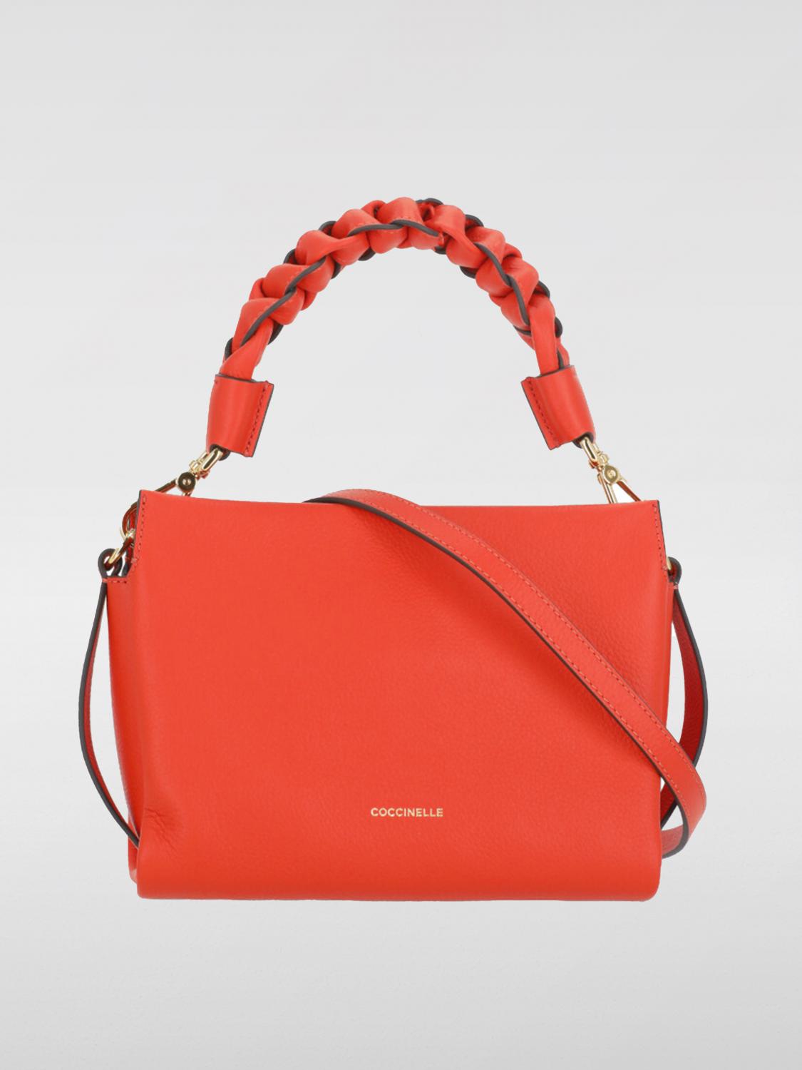 Shop Coccinelle Mini Bag Woman Color Orange