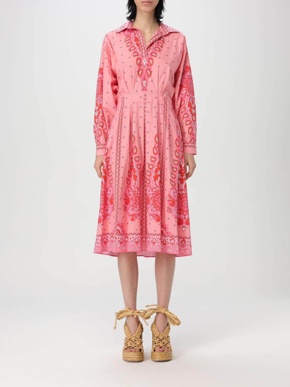 Dress ETRO Woman color Pink