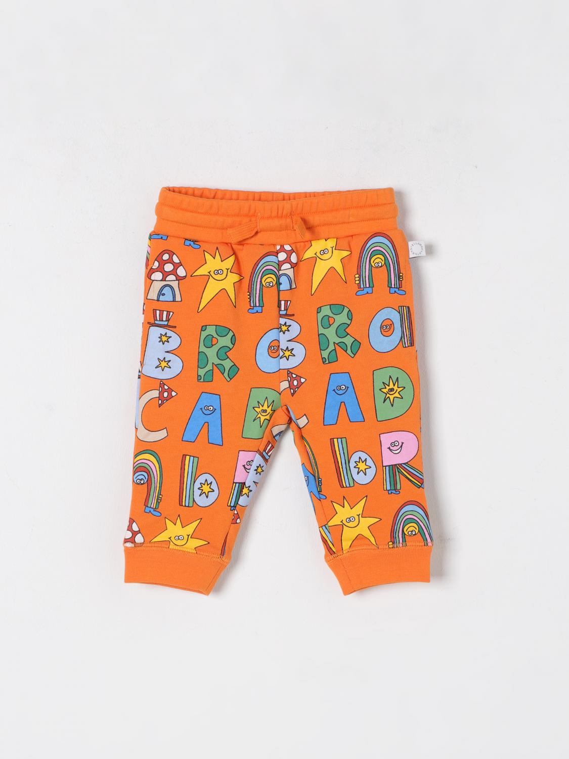 Stella Mccartney Hose Kids Kinder Farbe Orange In Orange