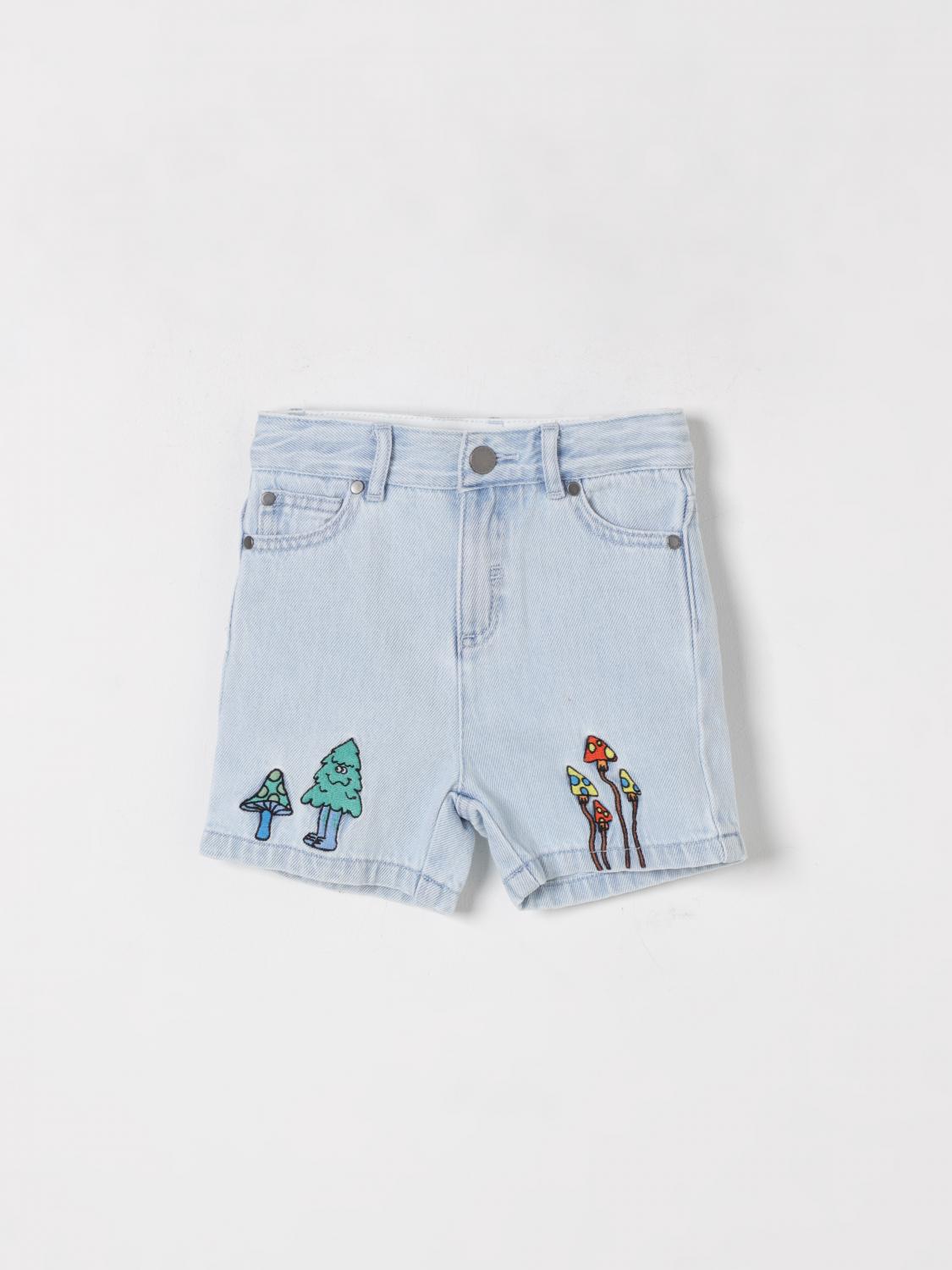Stella Mccartney Shorts  Kids Kids Color Gnawed Blue In Gnawed Blue