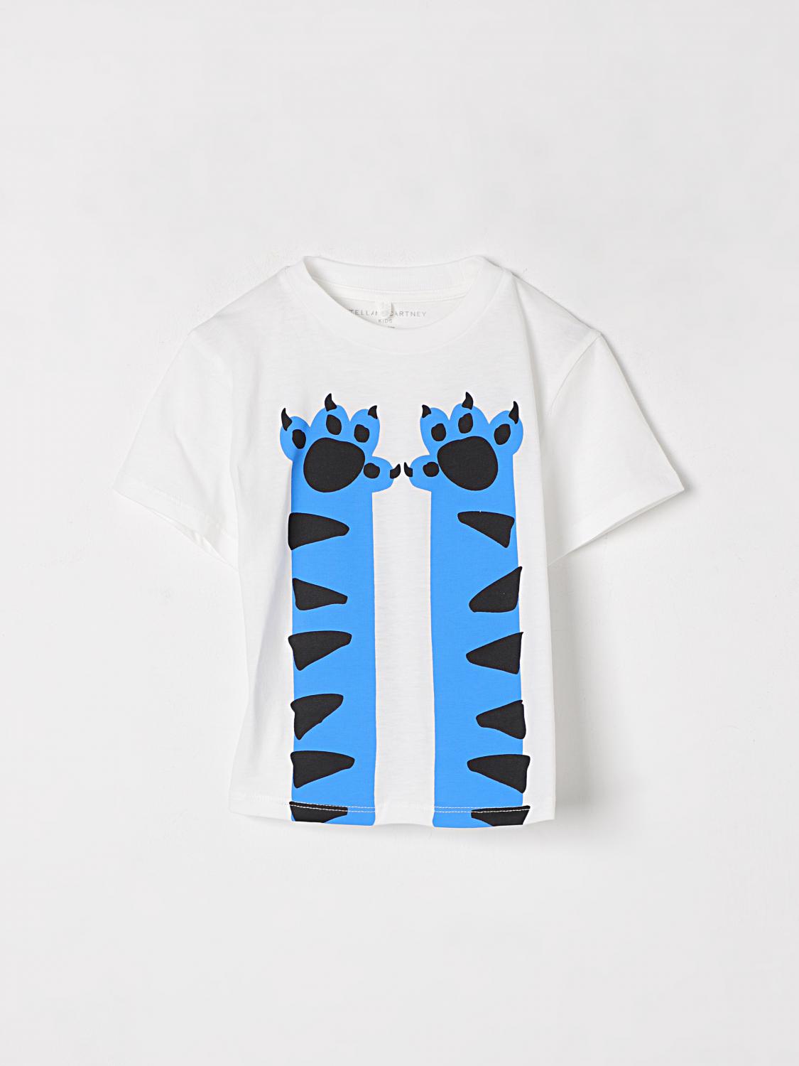 Stella Mccartney Cotton T-shirt In Ivory