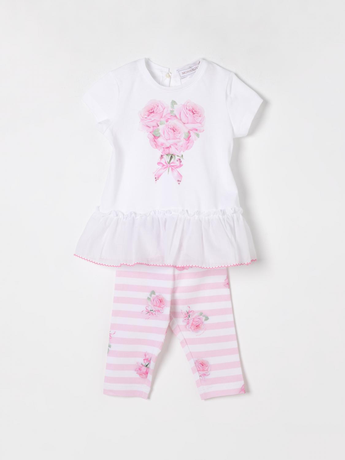 Monnalisa Jumpsuit  Kids Color White In White