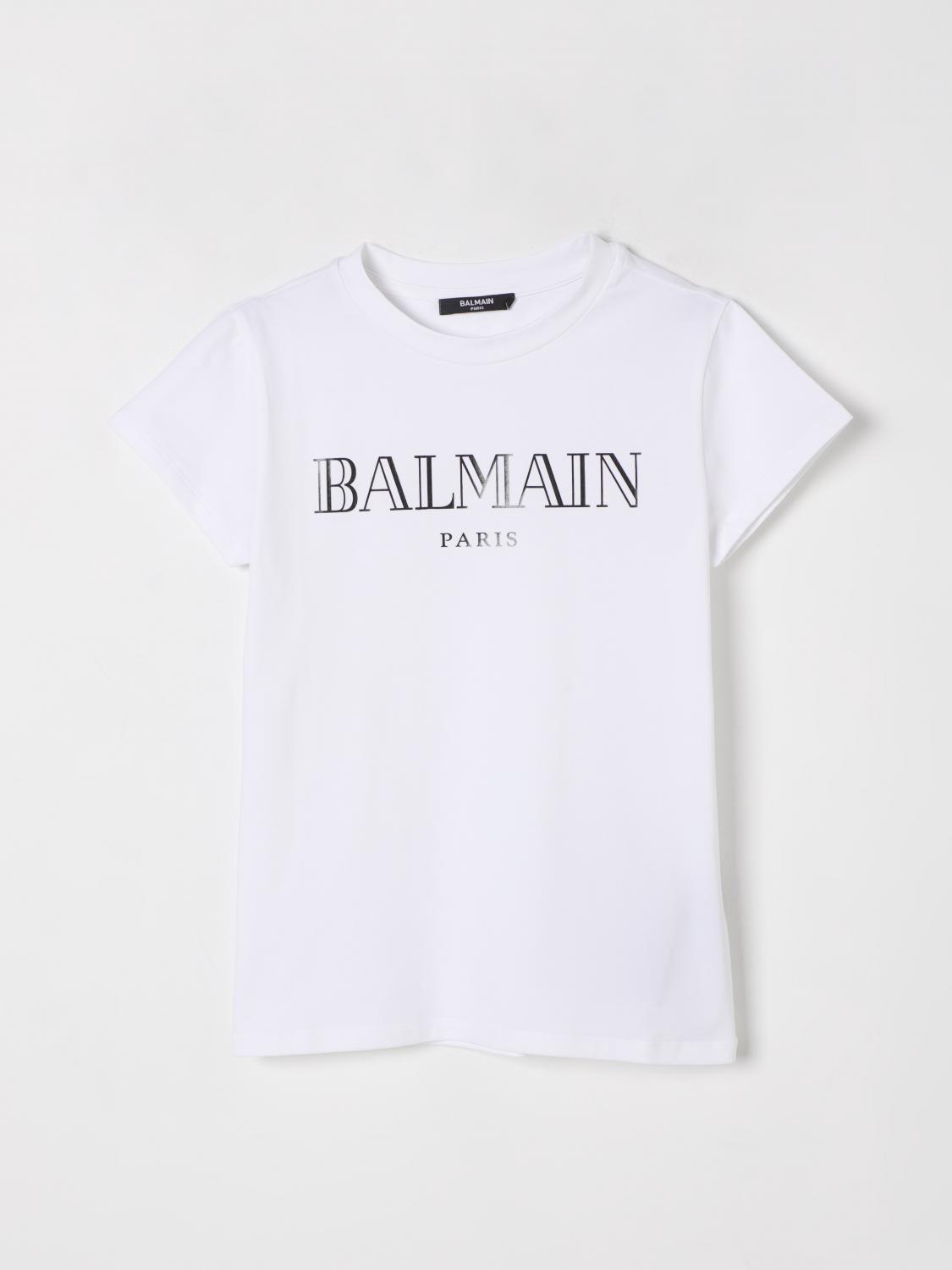 BALMAIN T-SHIRT BALMAIN KIDS COLOR WHITE G47812001