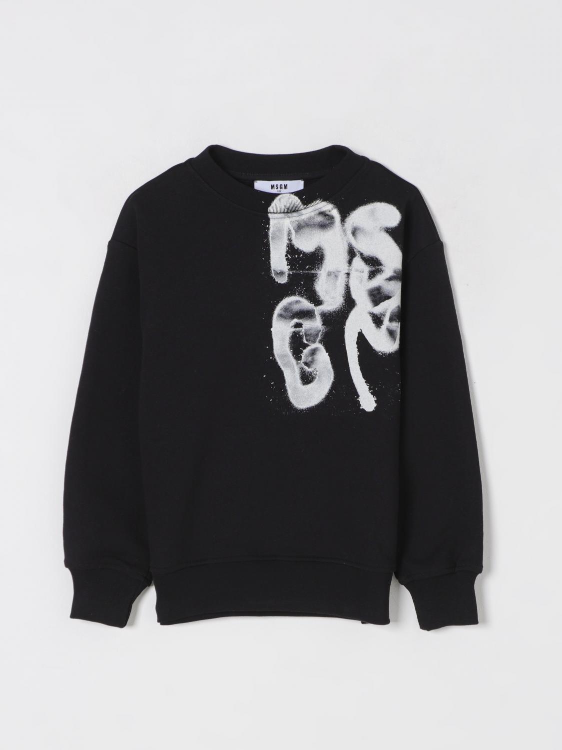 Msgm Sweater Kids Kids Color Black In Black