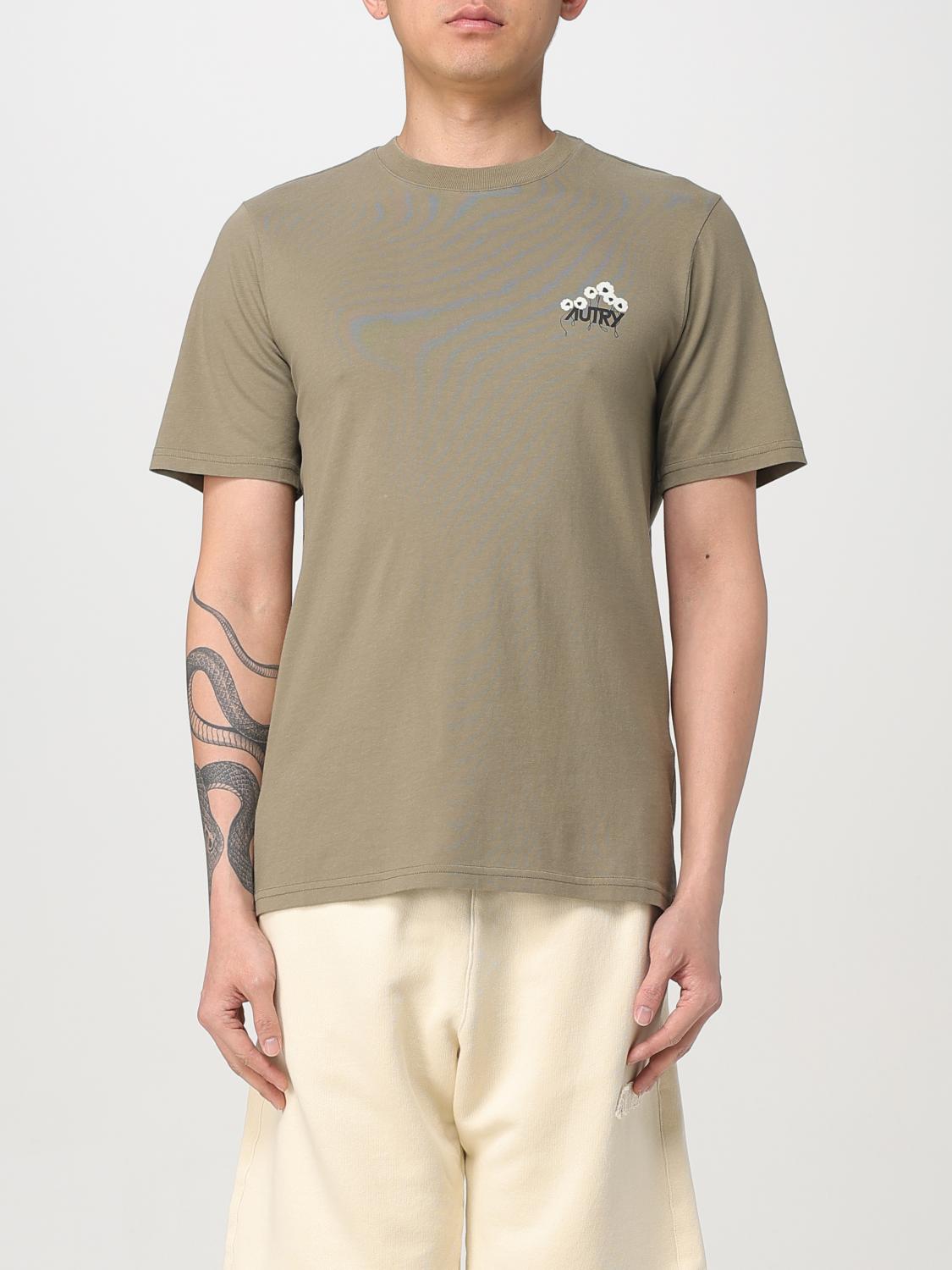 Autry T-shirt  Men Color Beige In Beige
