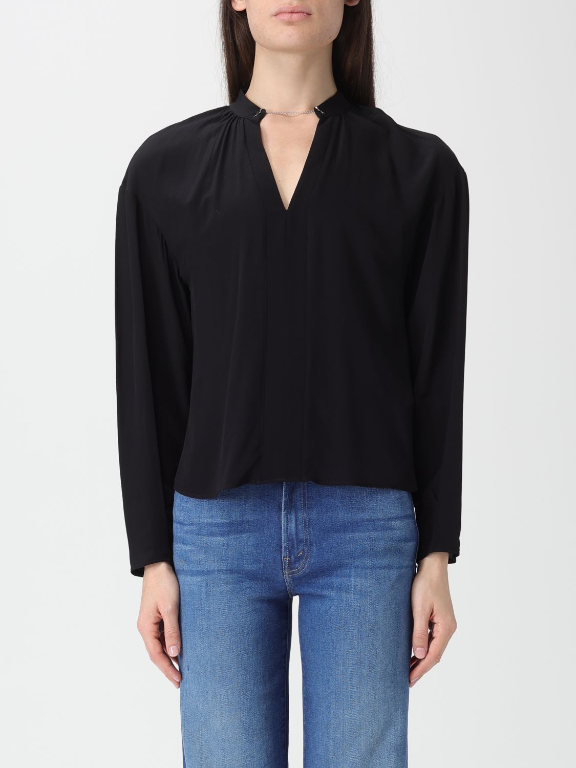 Patrizia Pepe Top Woman Color Black