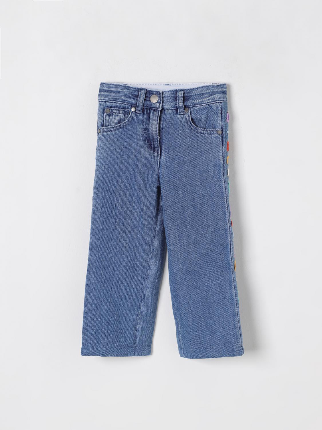 STELLA MCCARTNEY KIDS Jeans Kinder Farbe Blau