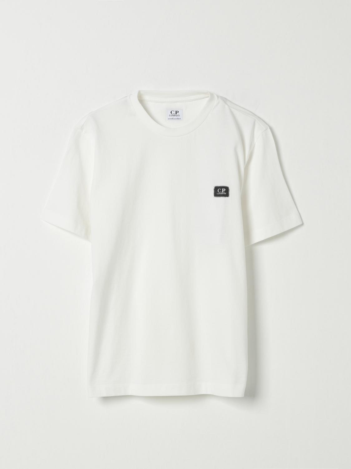 Shop C.p. Company T-shirt C. P. Company Kids Color White