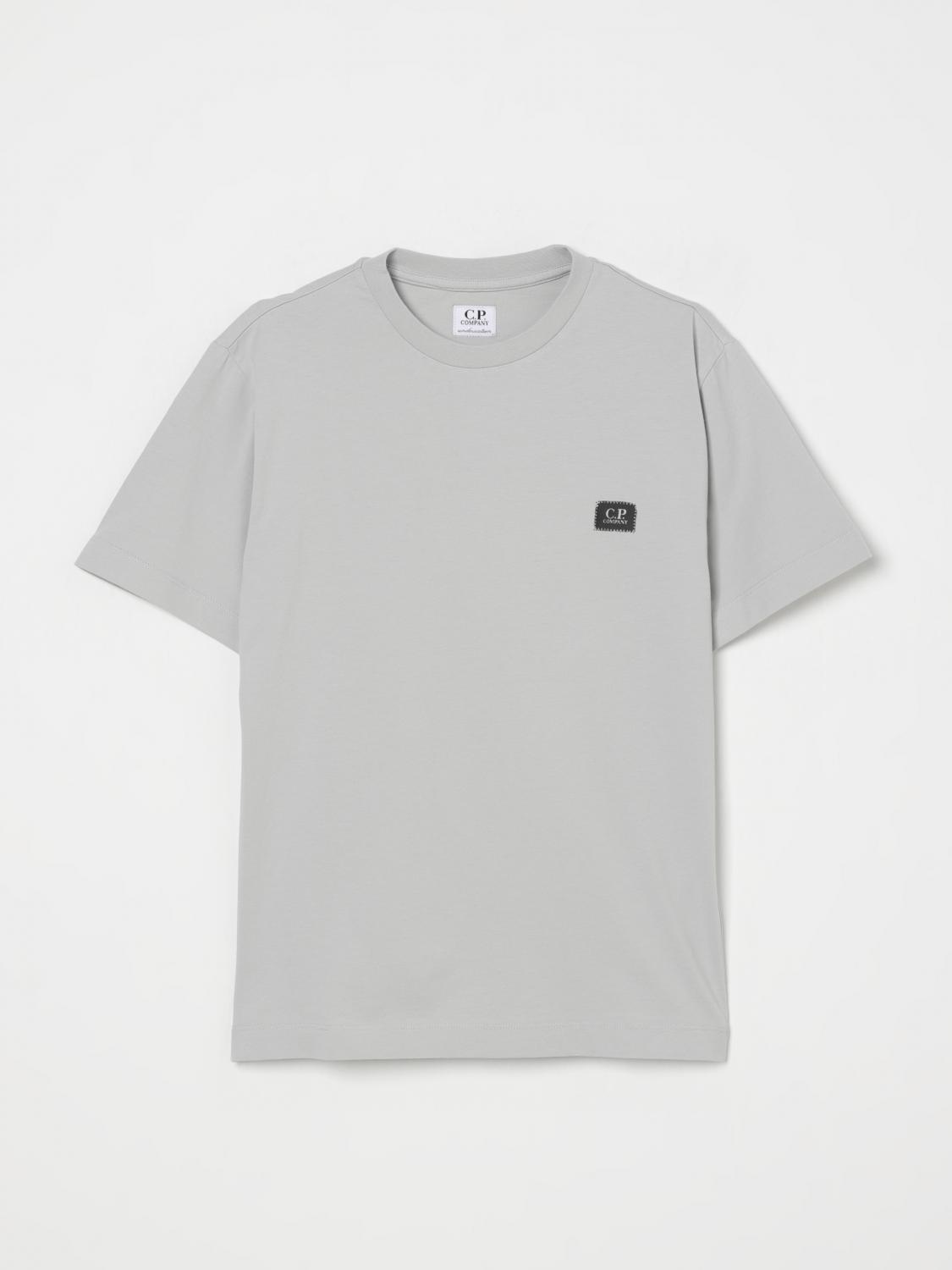 Shop C.p. Company T-shirt C. P. Company Kids Color Grey