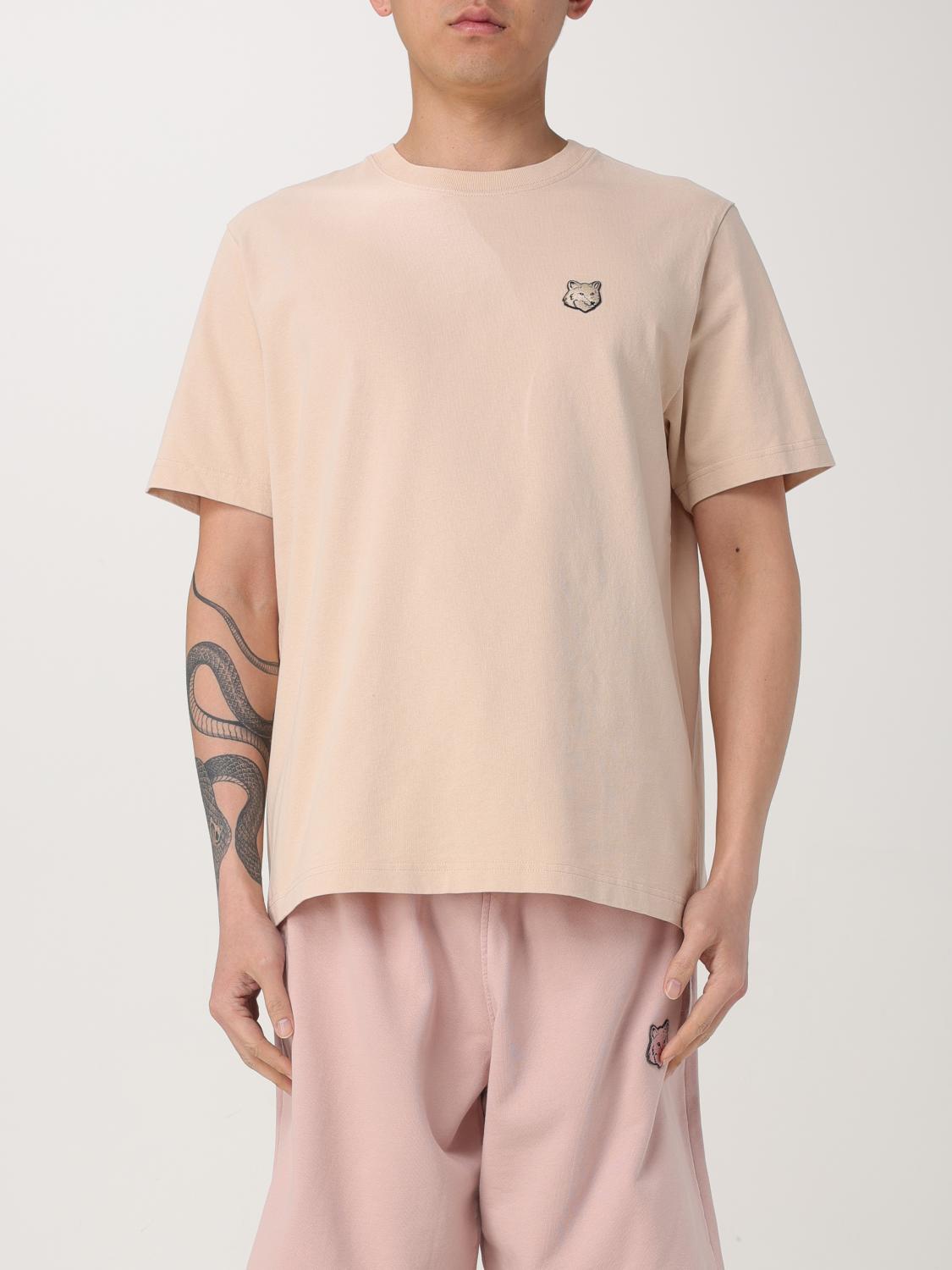 Maison Kitsuné T-shirt  Men Color Yellow In Yellow
