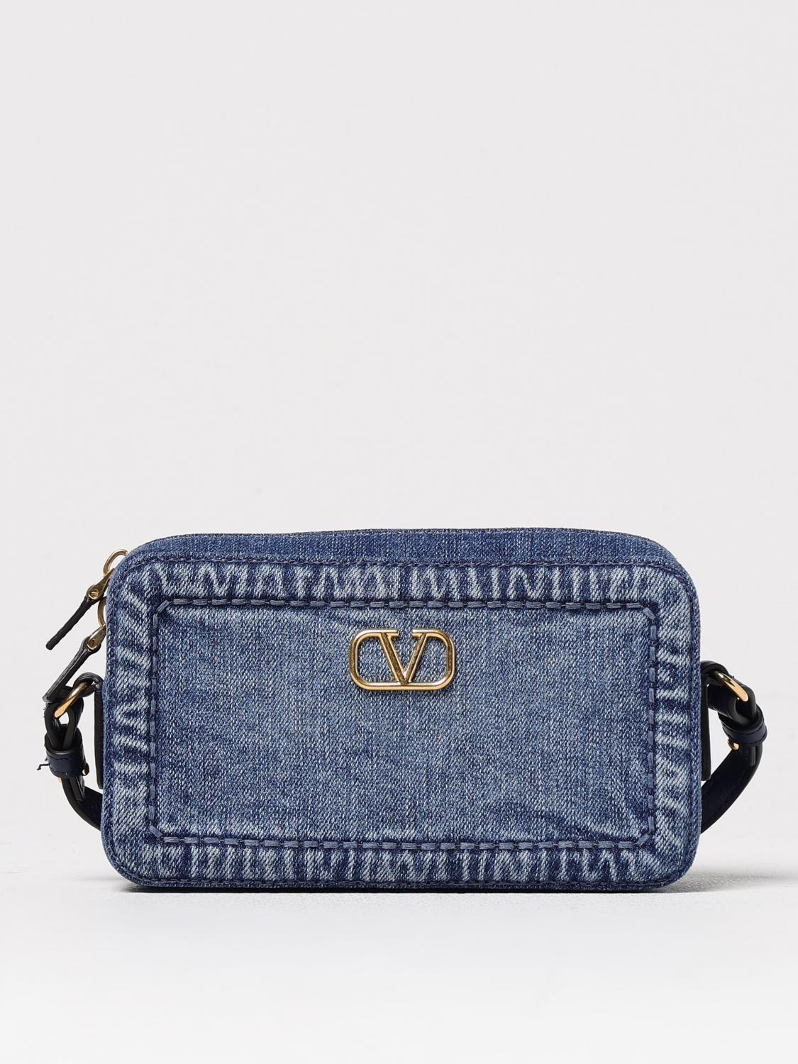 Valentino Alltime Mini Camera Case In Blue