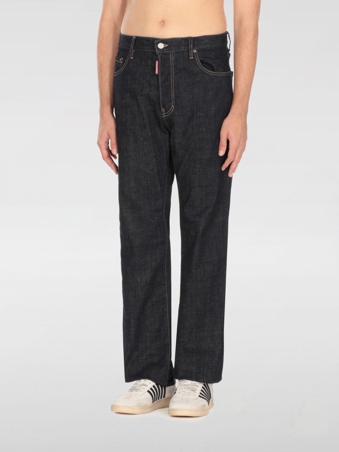 Dsquared2 642 Stretch Cotton Denim Jeans