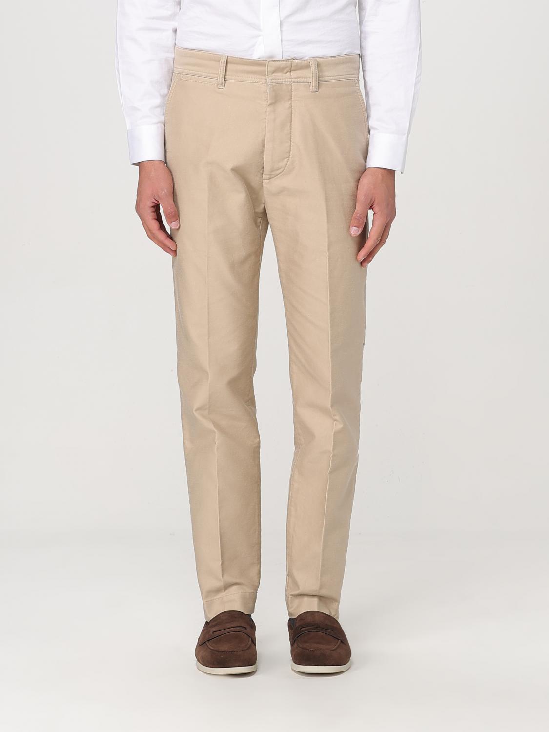 Tom Ford Pants Men Color Beige In Beige