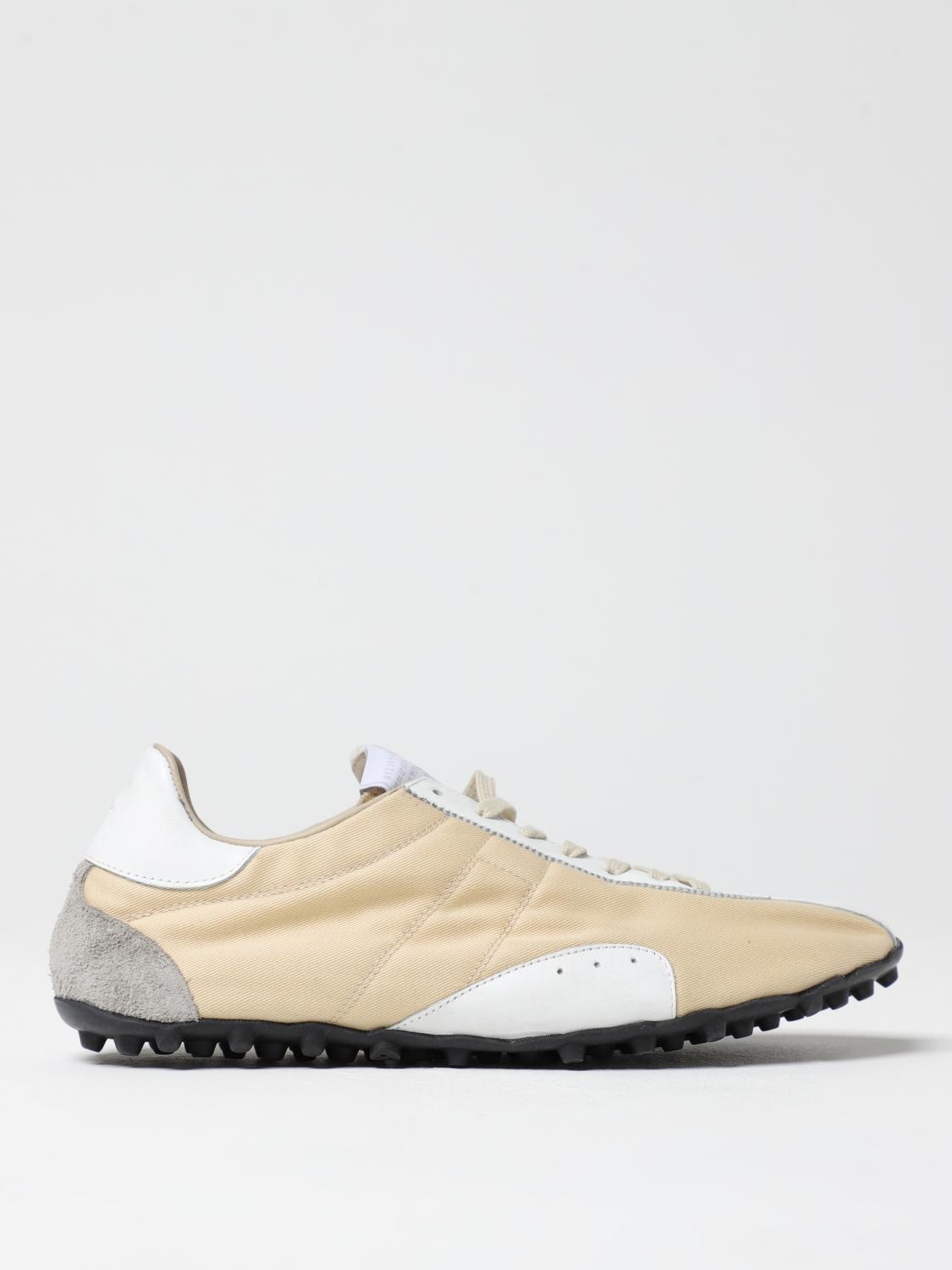 Shop Maison Margiela Sneakers  Men Color Beige