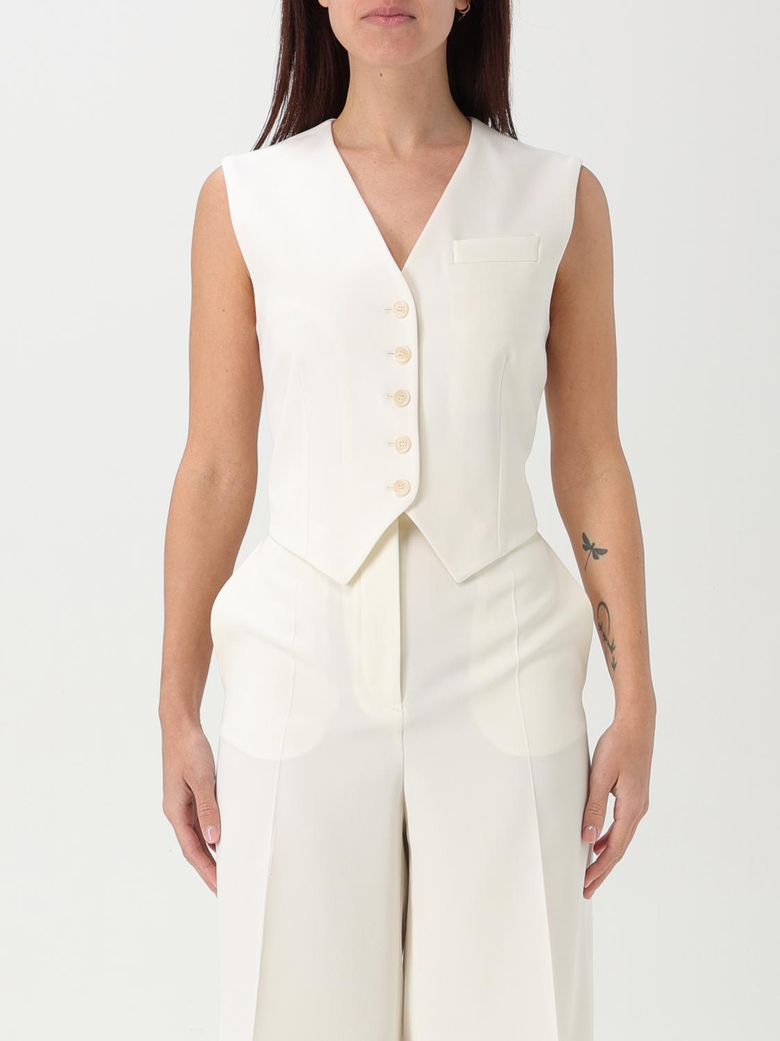 Stella Mccartney Waistcoat  Woman Color Beige In Beige