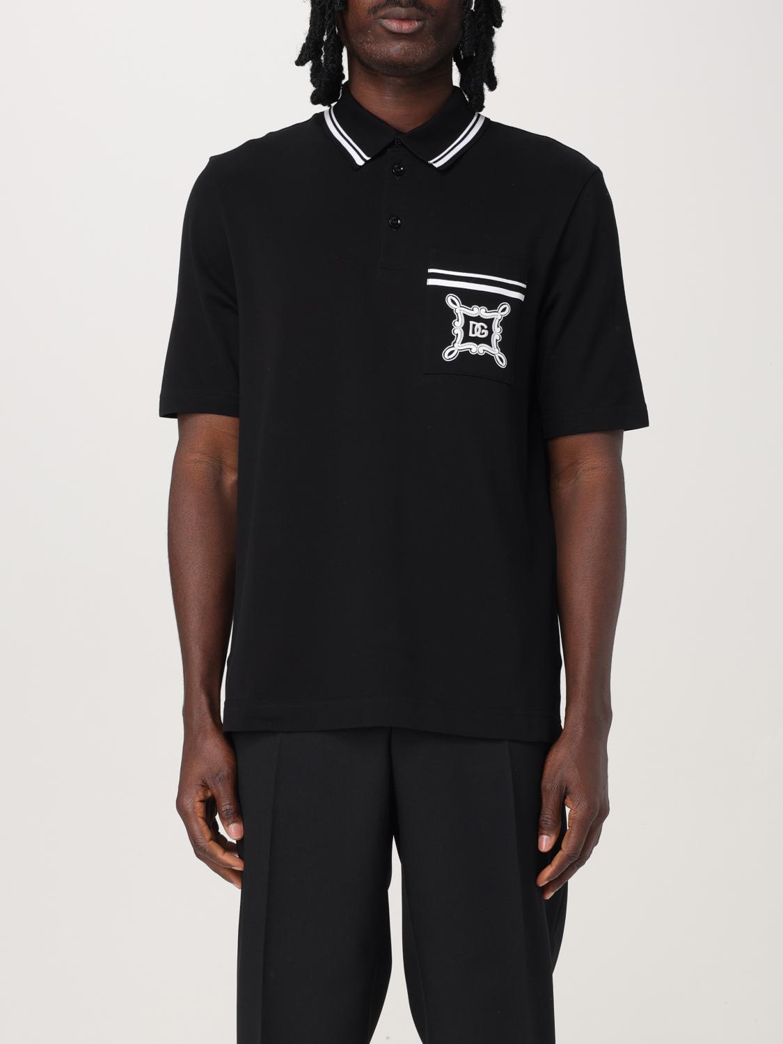 DOLCE & GABBANA Polo Herren Farbe Schwarz