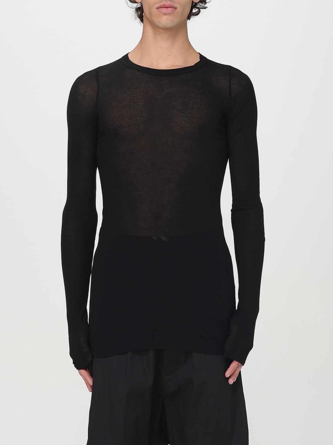 Rick Owens T-shirt  Men Color Black In Black