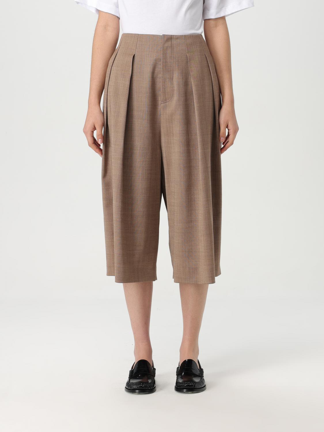 Shop Philosophy Di Lorenzo Serafini Pants Woman Color Beige