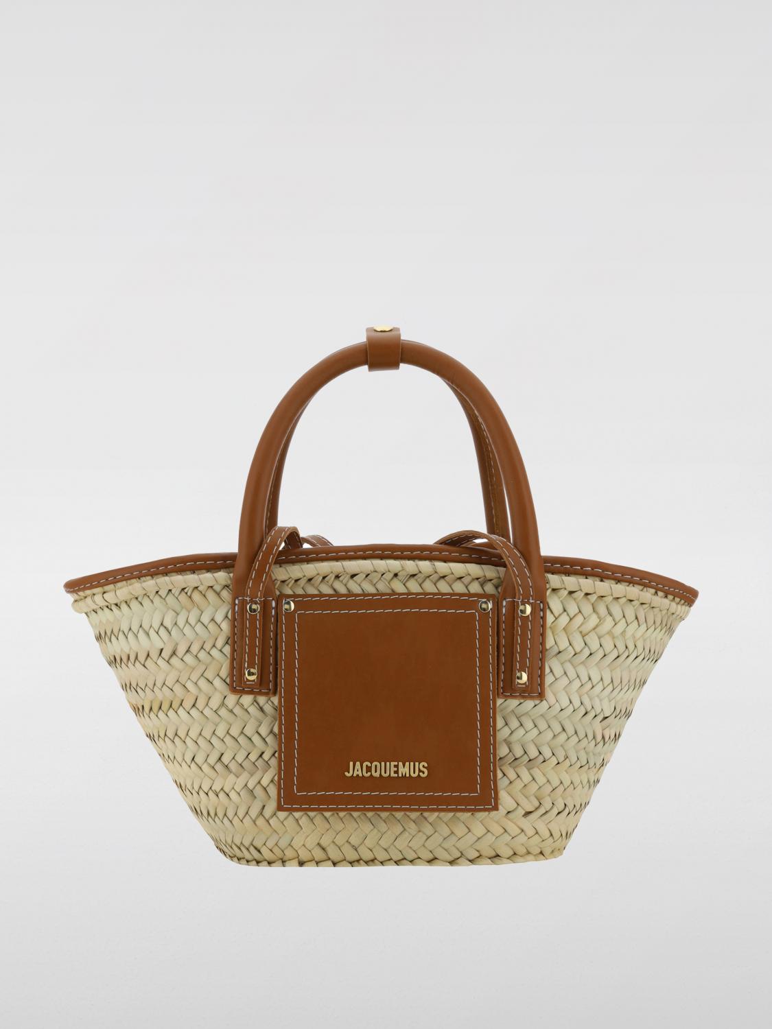 JACQUEMUS HANDBAG JACQUEMUS WOMAN COLOR BROWN