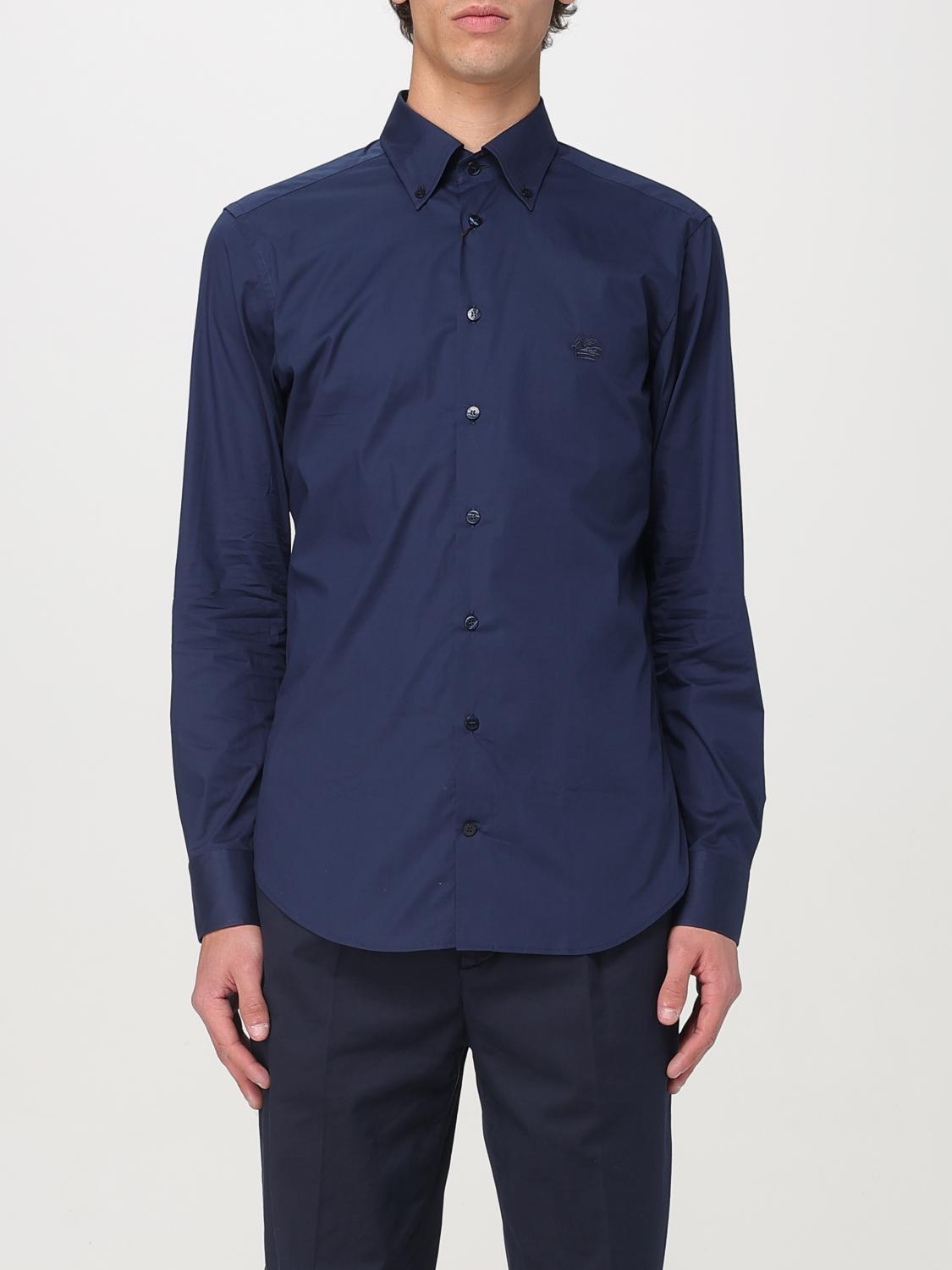 Etro Shirt  Men Color Blue In Blue