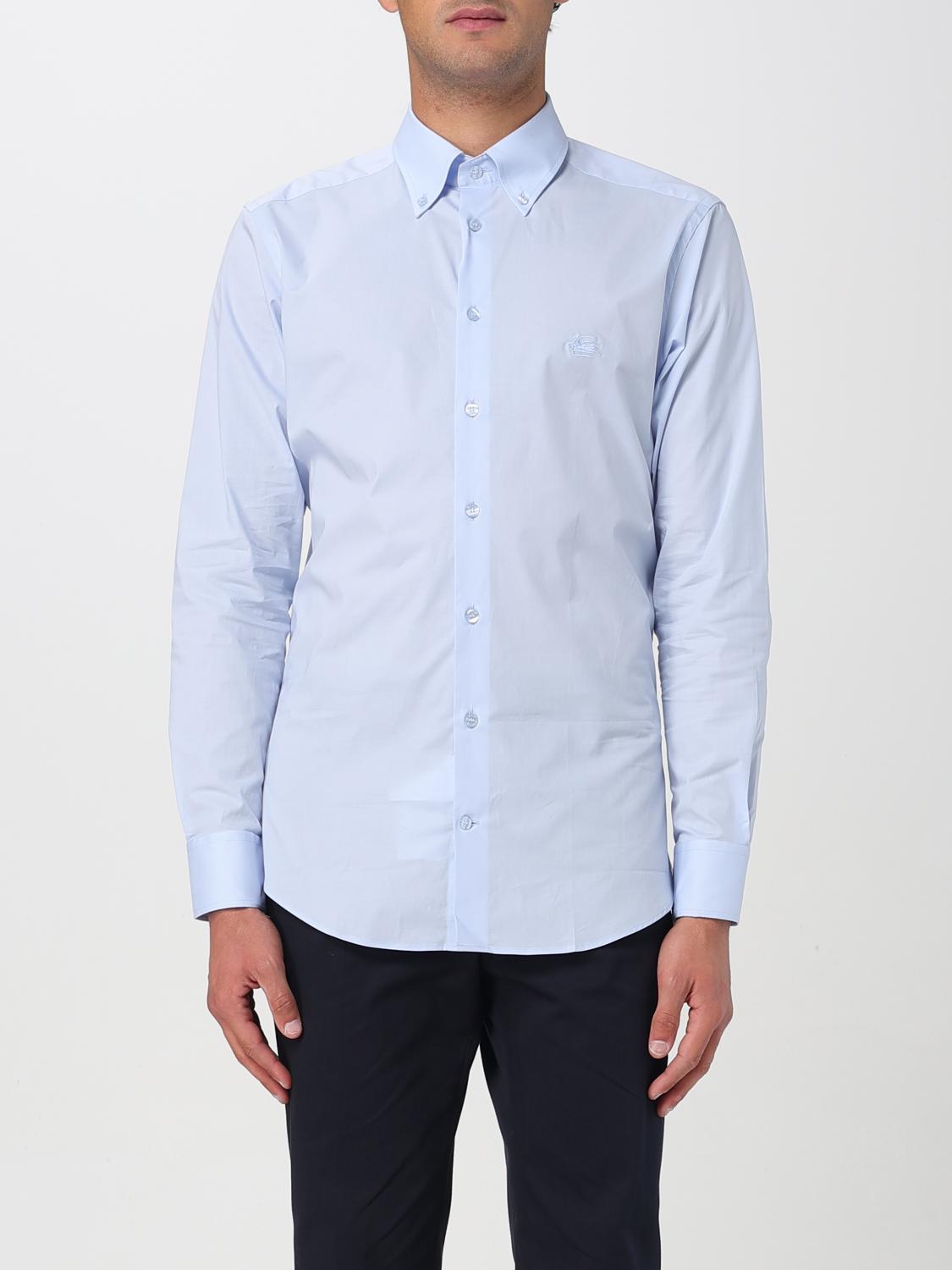 Etro Shirt  Men Color Blue 1 In Sky Blue