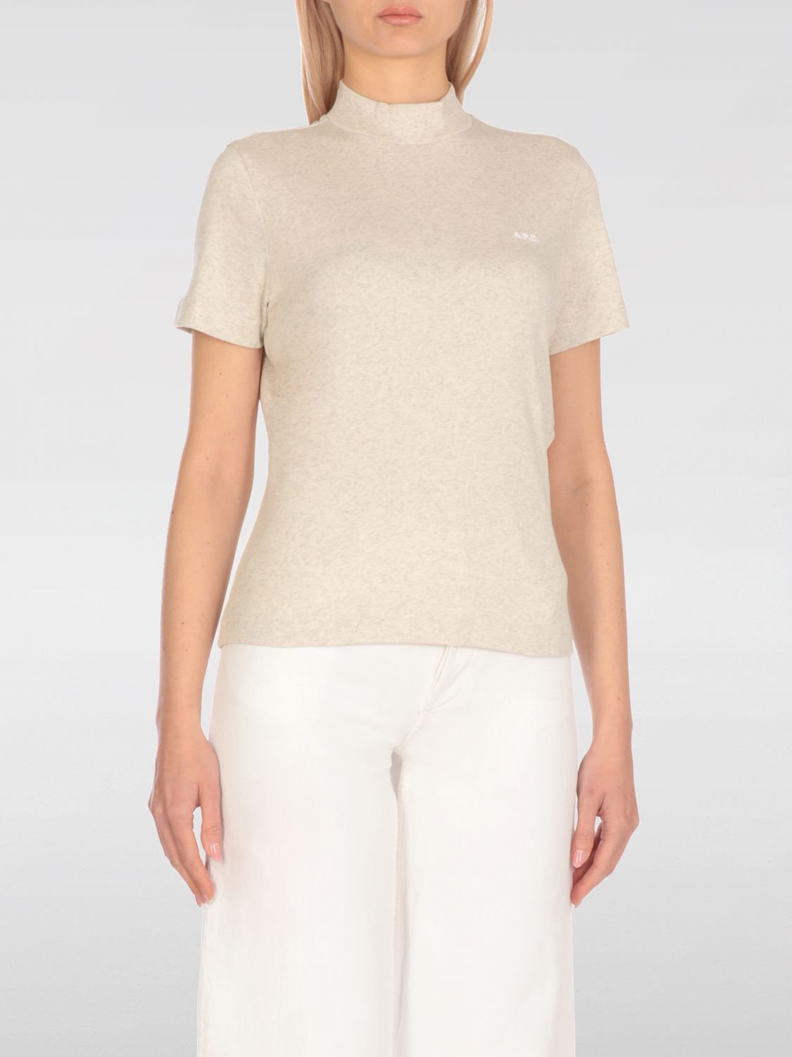 Apc T-shirt A. P.c. Woman Color Grey