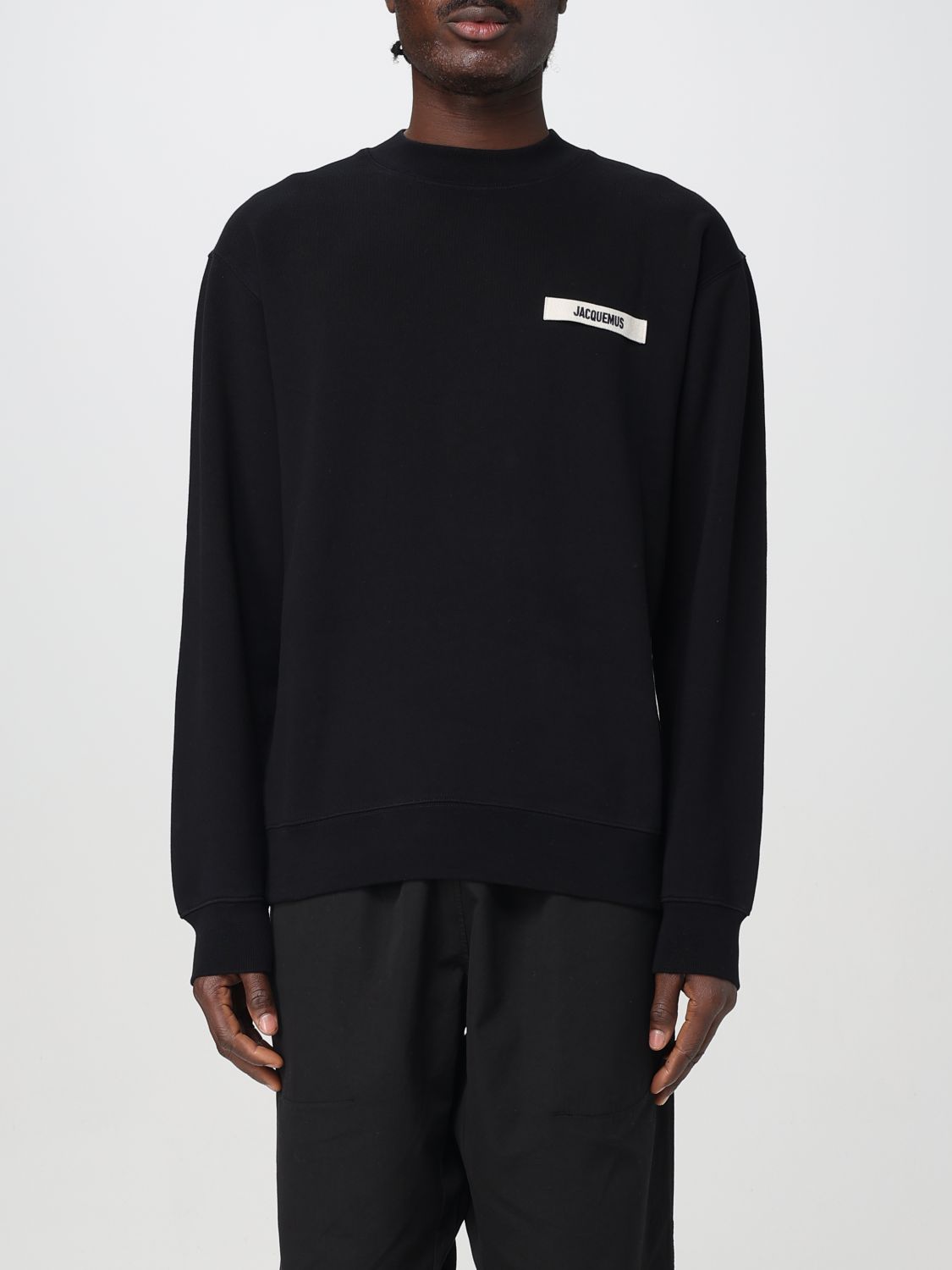 Shop Jacquemus Sweatshirt Men Color Black In Schwarz