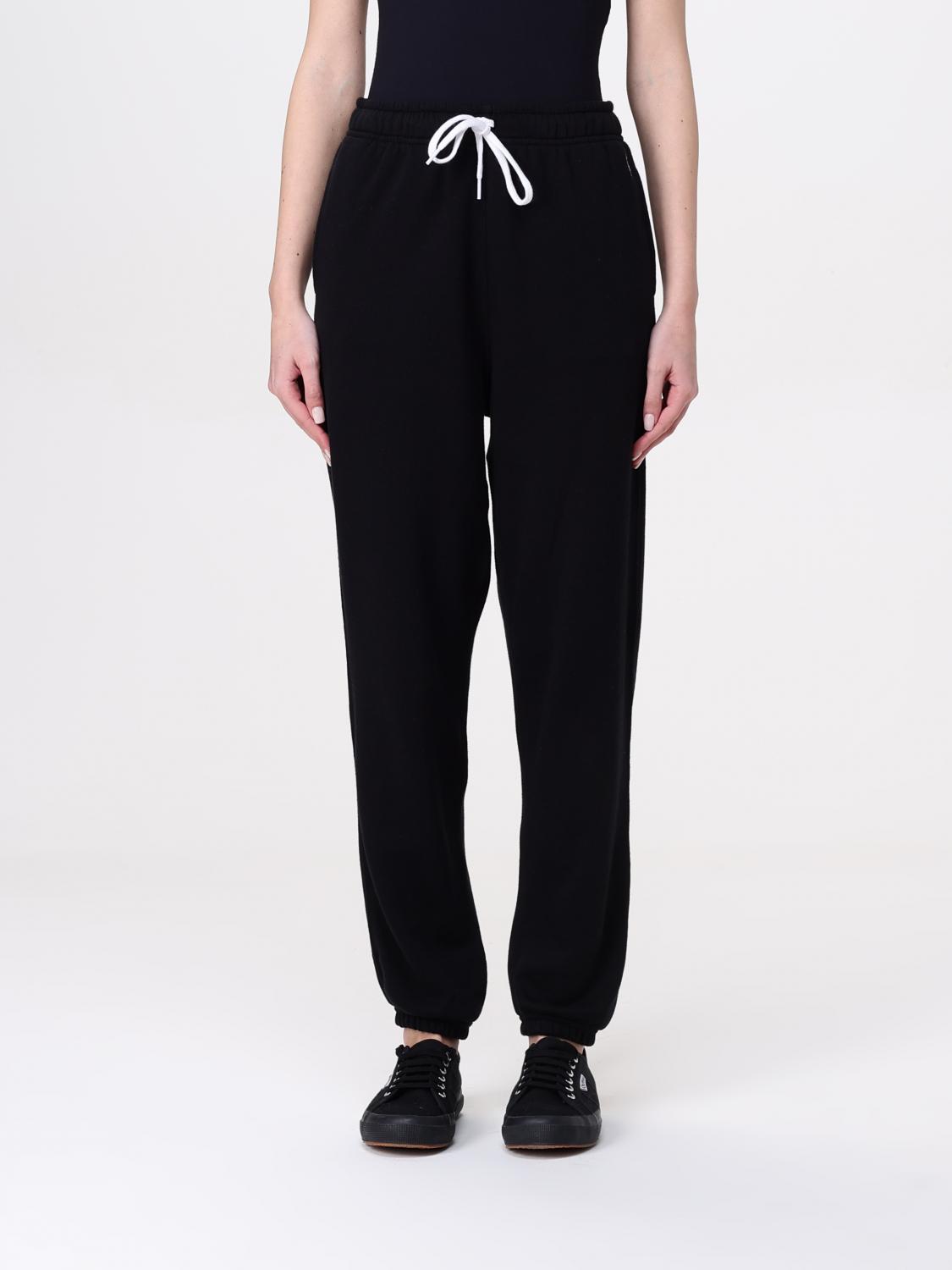 POLO RALPH LAUREN PANTS POLO RALPH LAUREN WOMAN COLOR BLACK G48336002