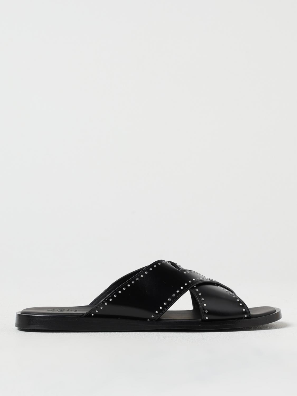 Shop Church's Flat Sandals Woman Color Black