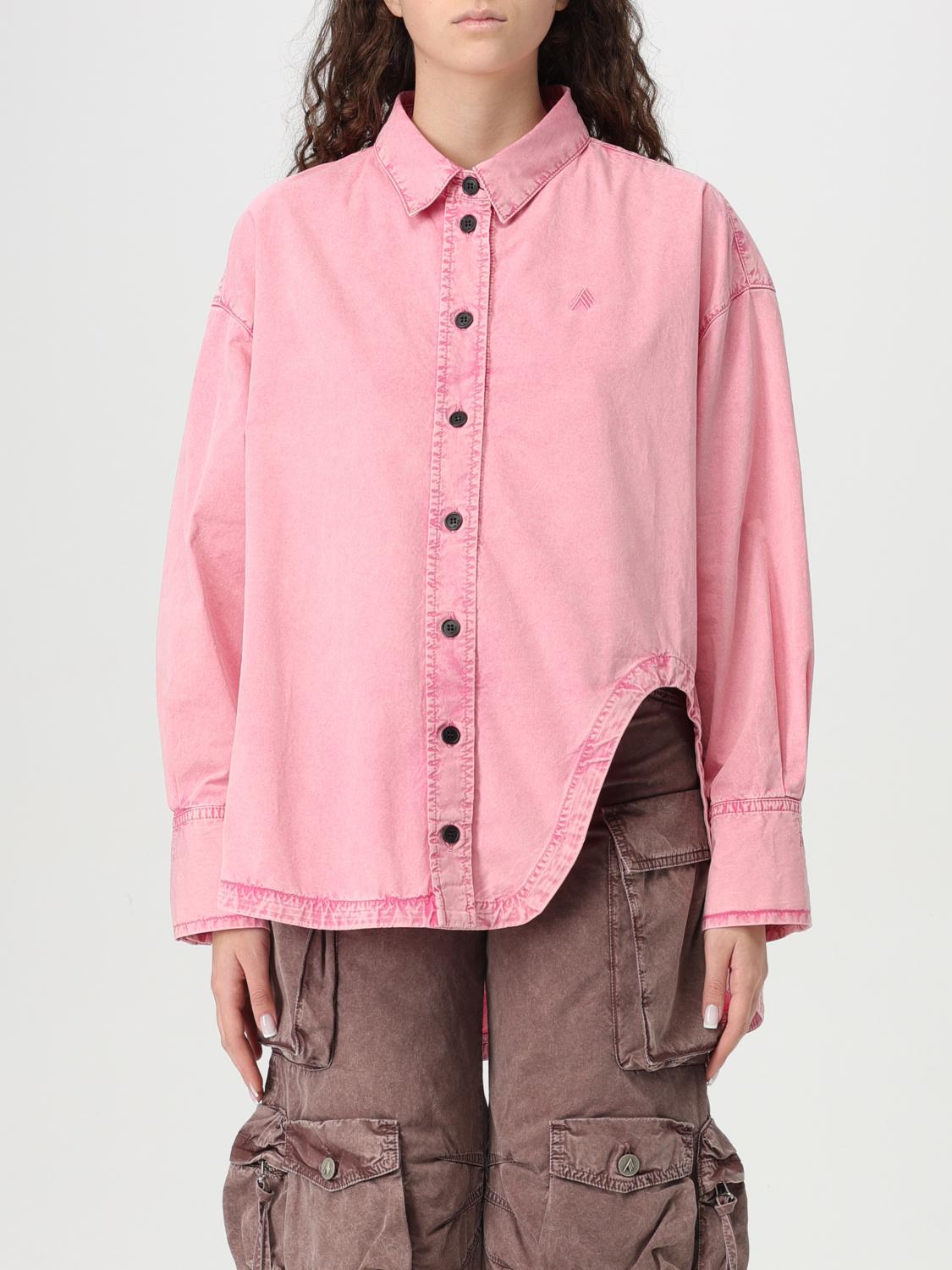 Attico Diana Shirt In Pink