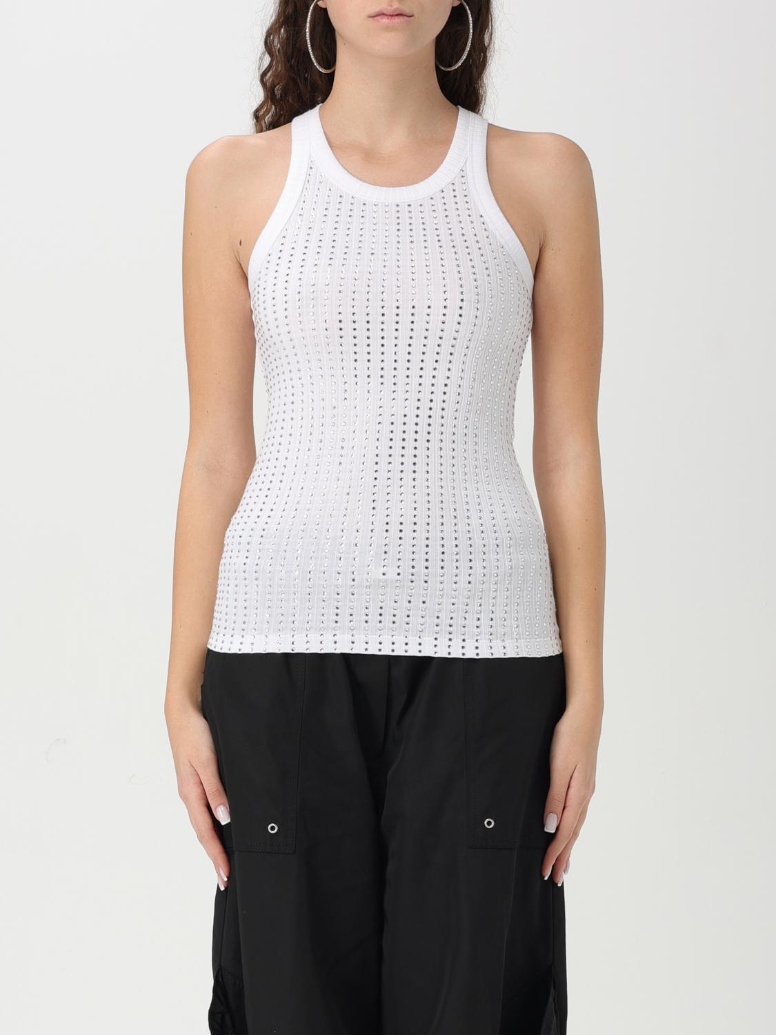 T-Shirt THE ATTICO Woman color White
