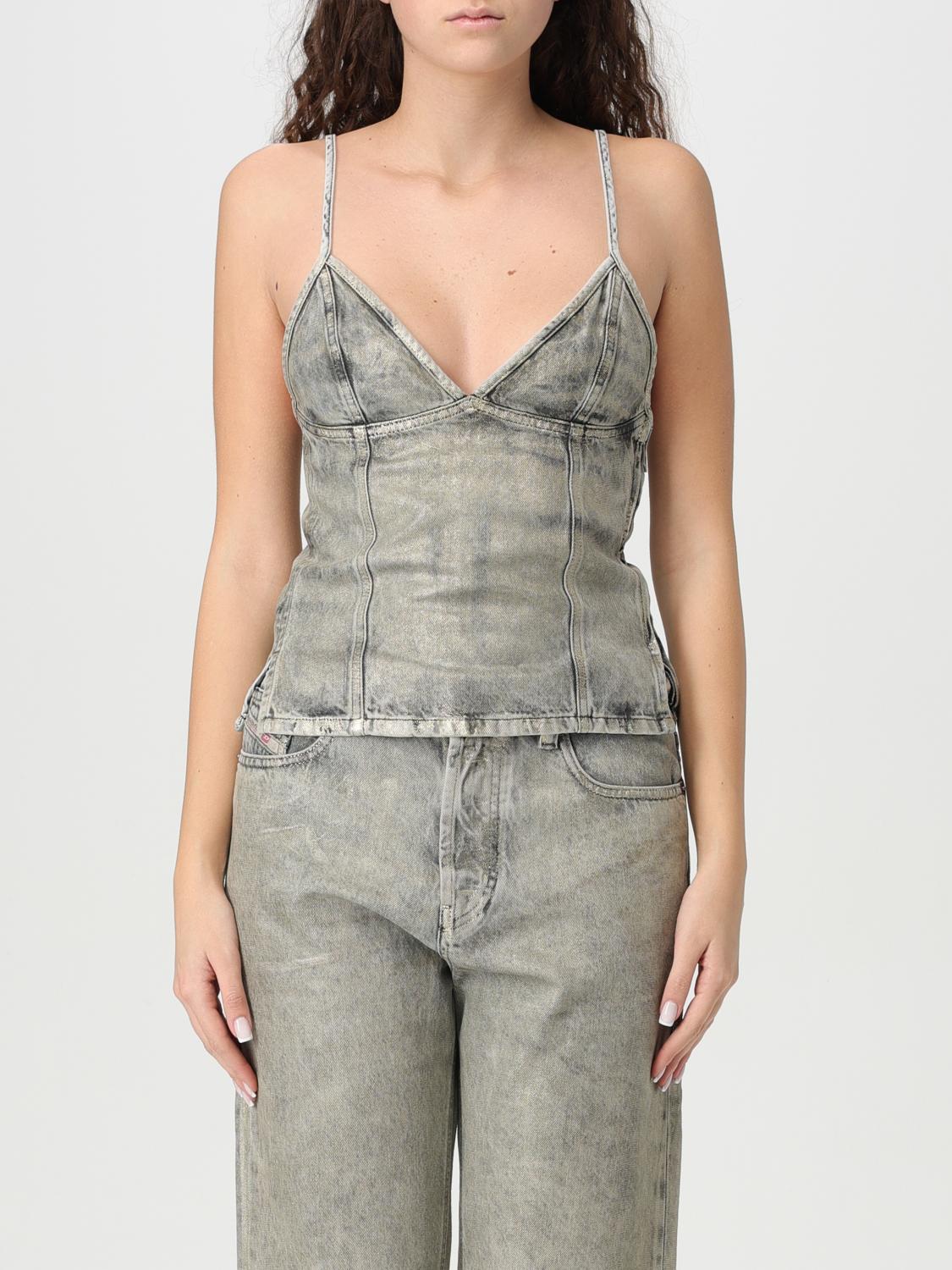 Diesel De-fulsy-s Tank Top In Black