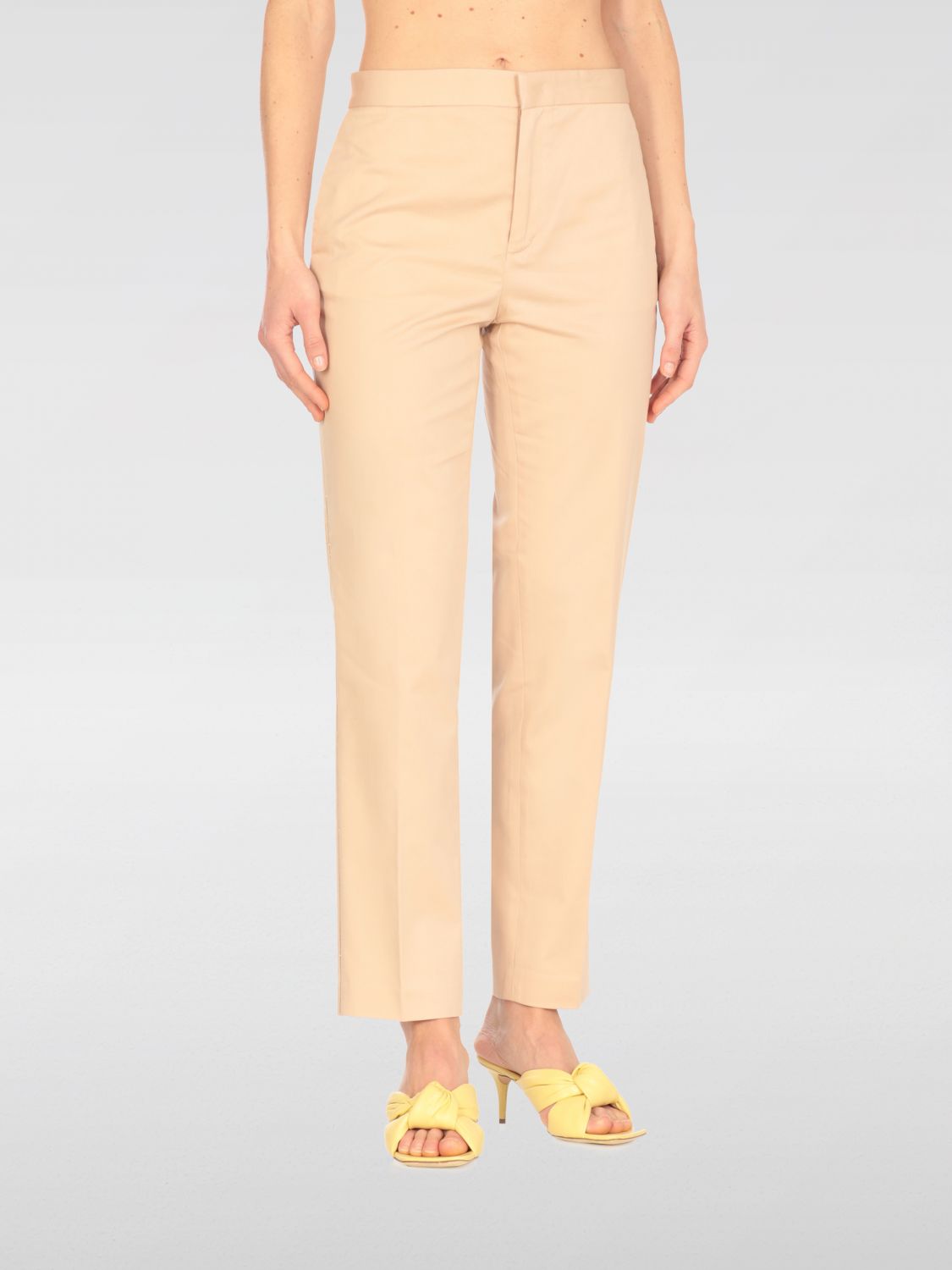 Fabiana Filippi Pants Woman Color Beige