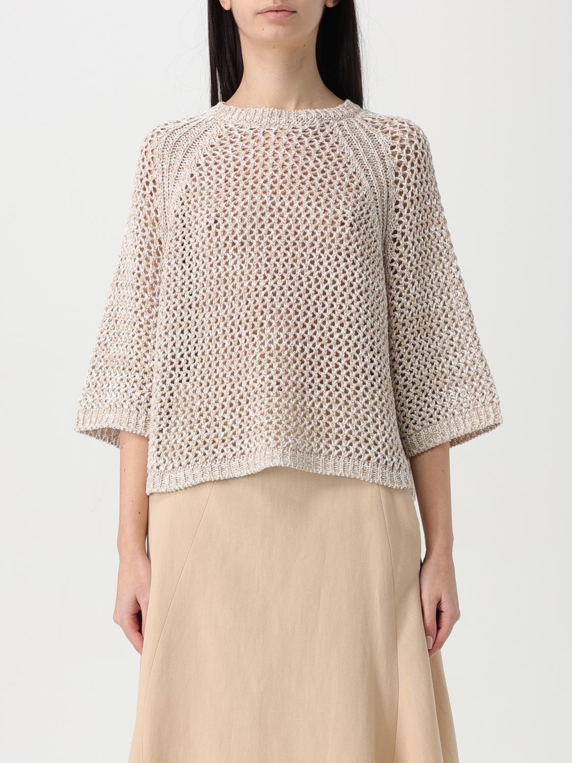 Fabiana Filippi Open-knit Cotton Jumper In White