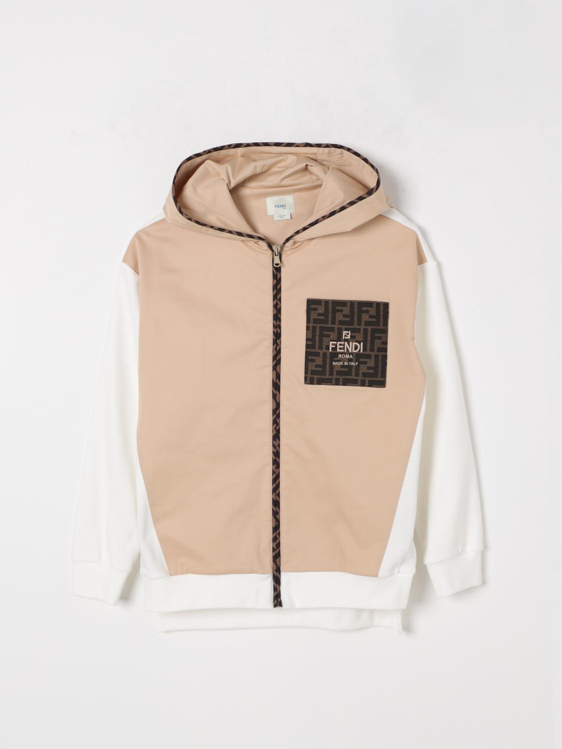Fendi Sweater  Kids Color Beige In Neutrals