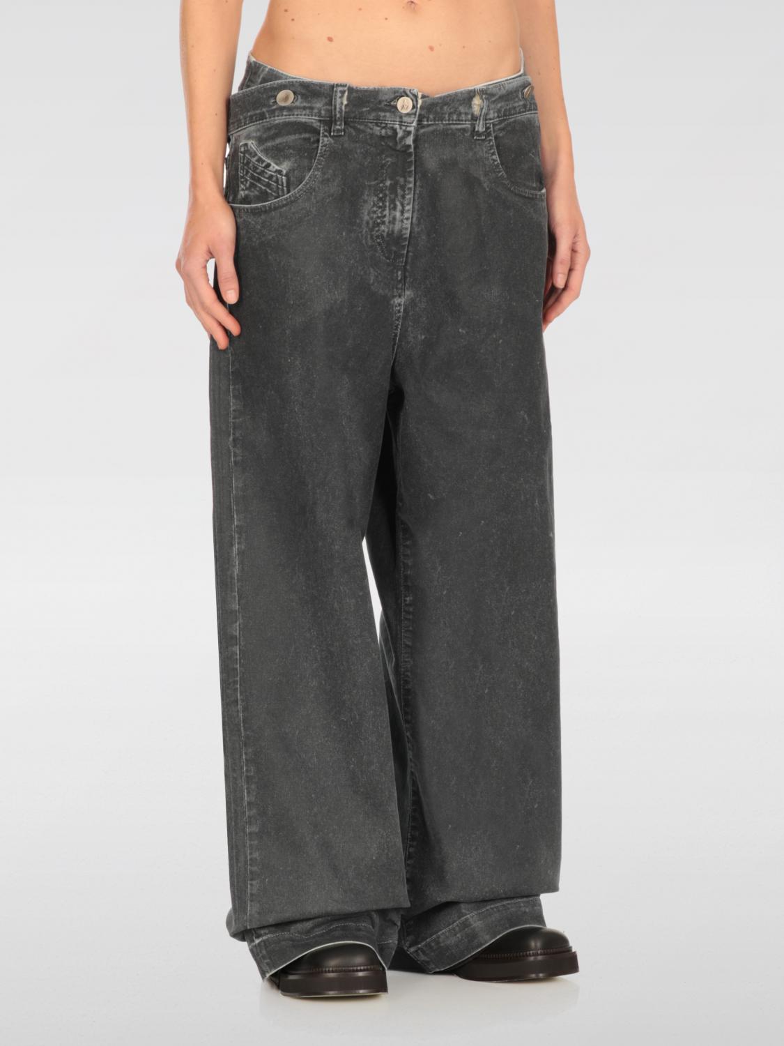 Attico Jeans The  Woman Color Blue