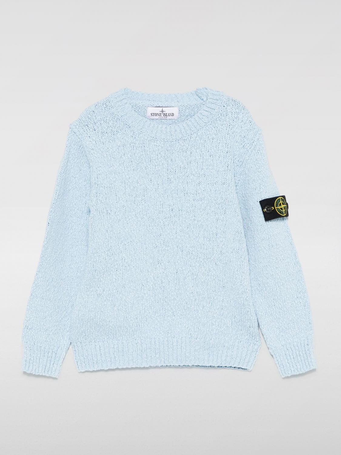 Stone Island Sweater  Junior Kids Color Sky In Sky