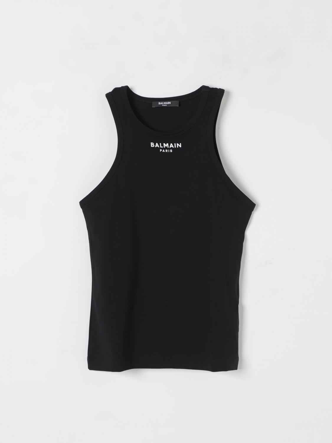 BALMAIN T-SHIRT BALMAIN KIDS COLOR BLACK G48697002