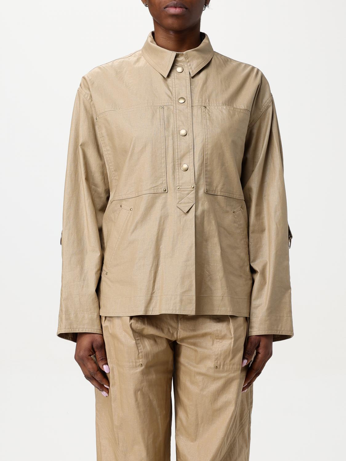 Isabel Marant Shirt Woman Color Beige In Beige
