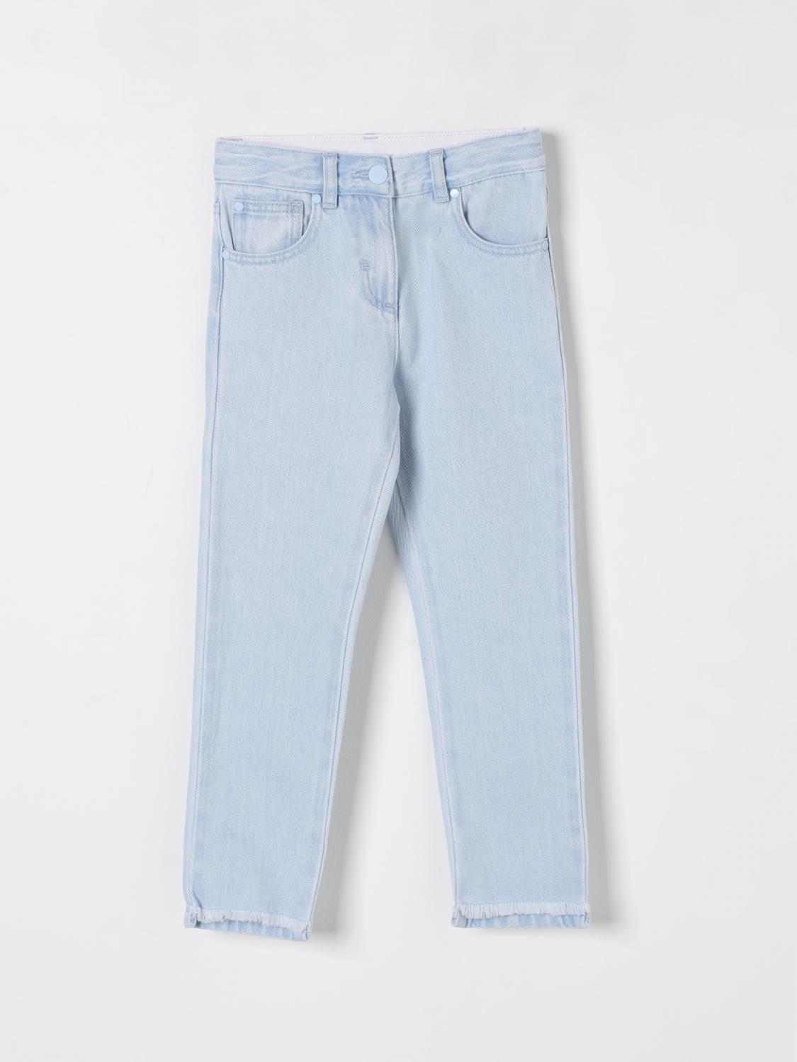 STELLA MCCARTNEY KIDS Jeans Kids color Gnawed Blue　STELLA MCCARTNEY KIDS ジーンズ キッズカラー Gnawed Blue STELLA