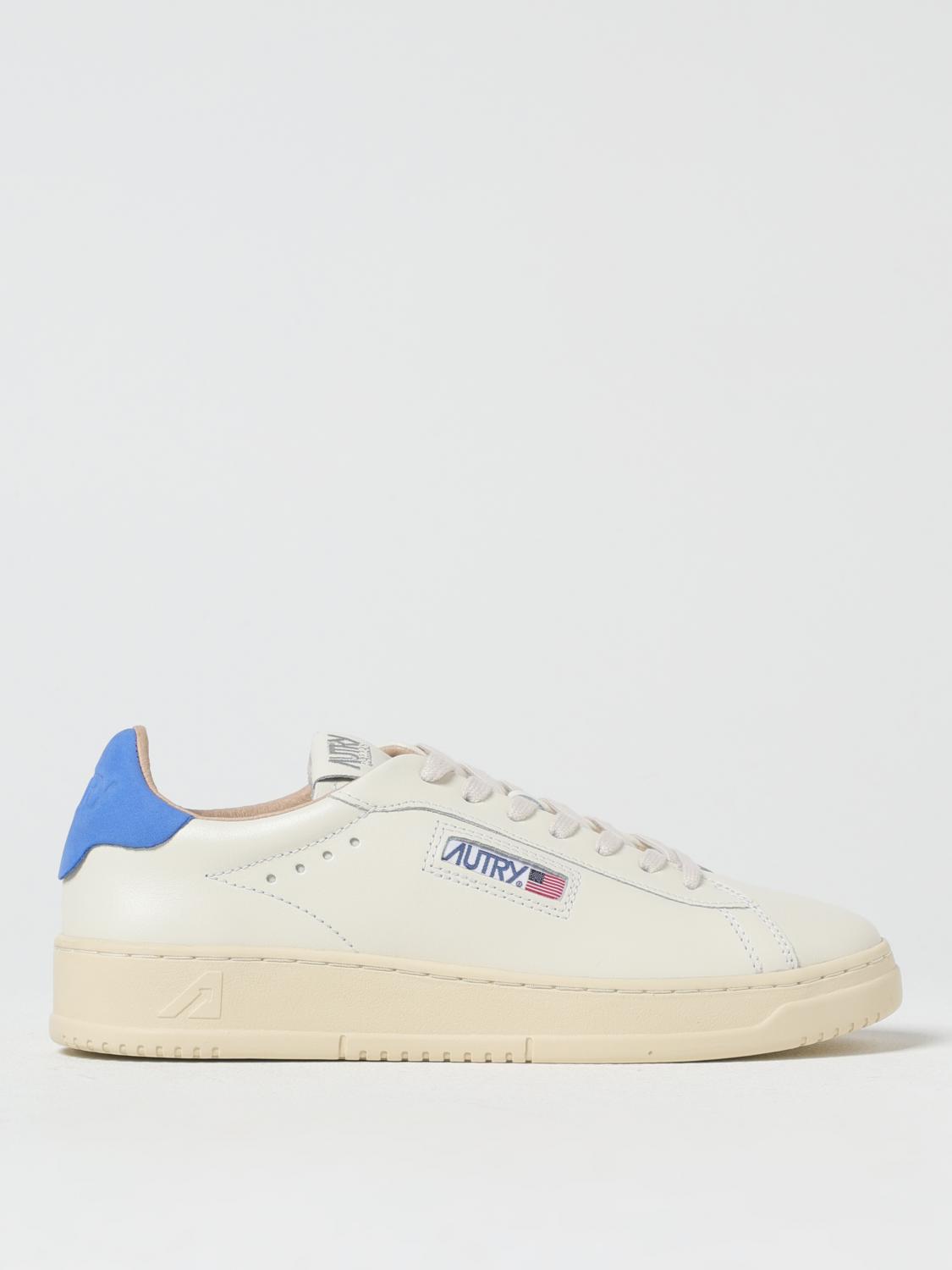 Autry White Leather Medalist Sneakers In White