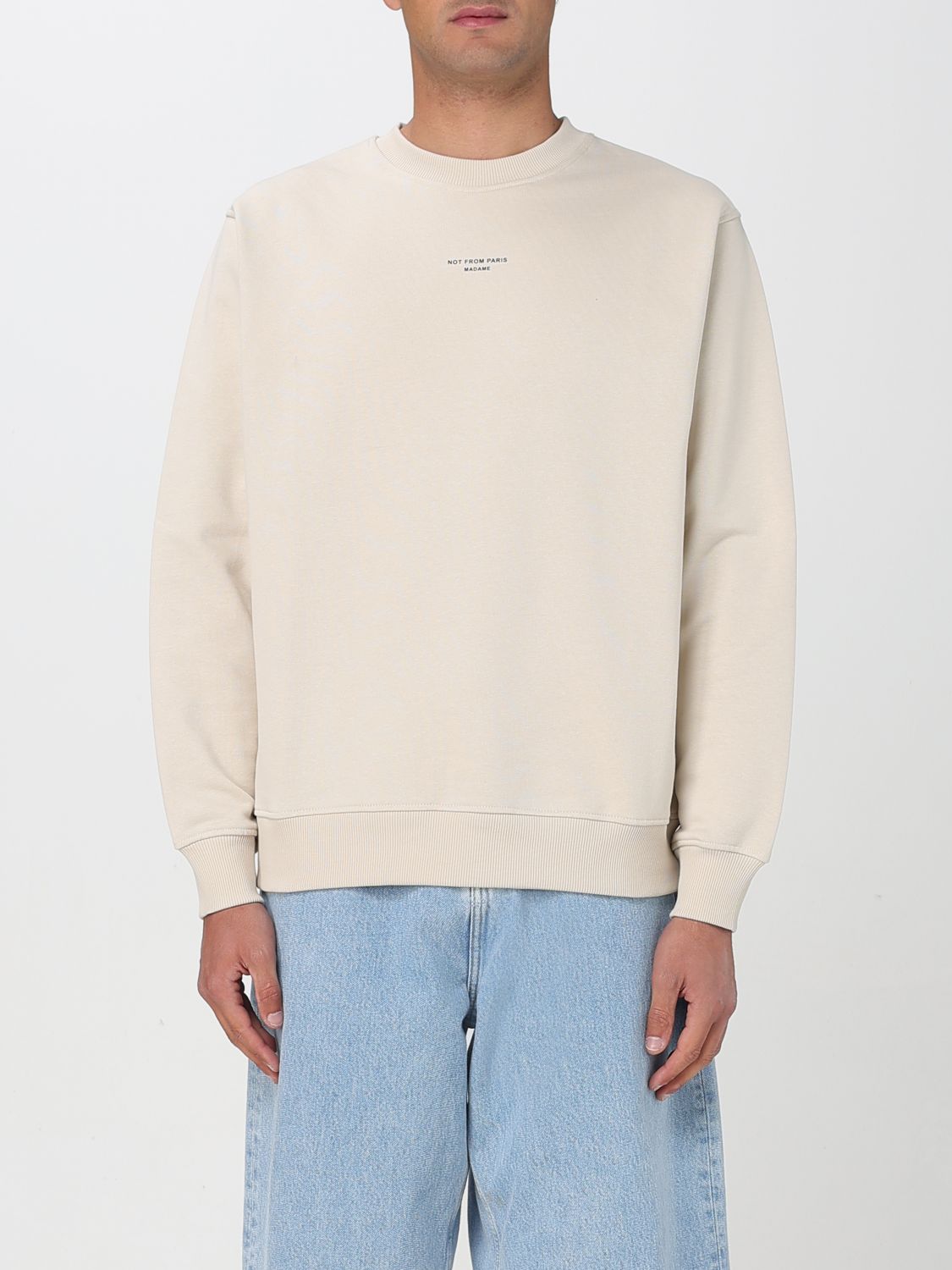DRÔLE DE MONSIEUR Sweatshirt Men color Beige