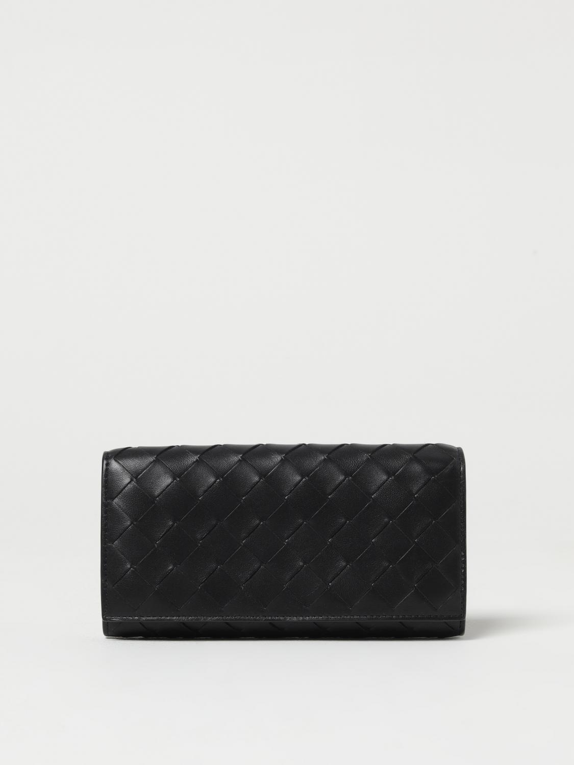 Bottega Veneta Wallet  Woman Color Black In Schwarz