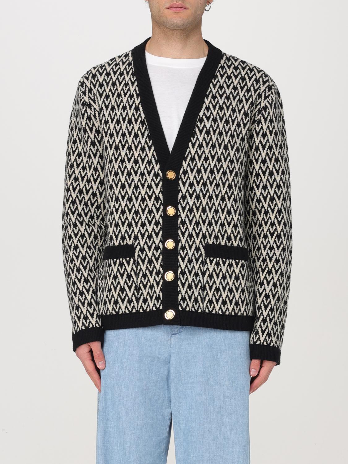 Cardigan VALENTINO Men color Black