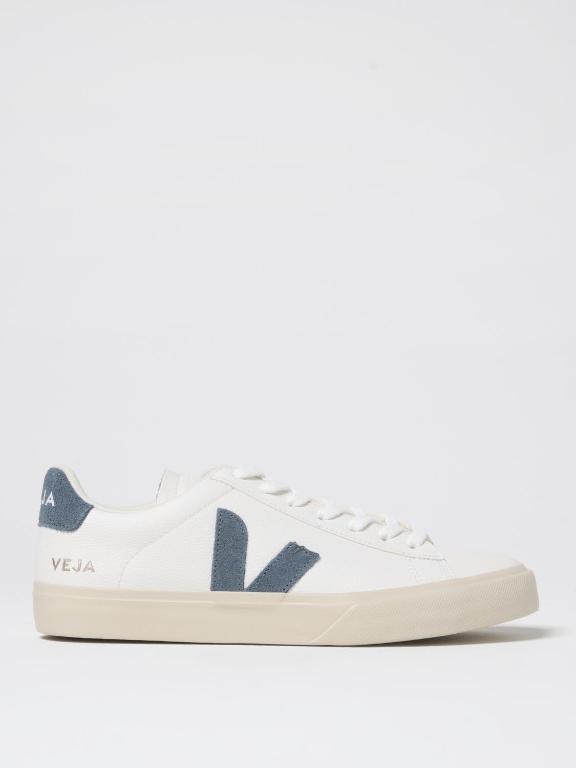 Veja Leather Low-top Sneakers Rubber Sole In White